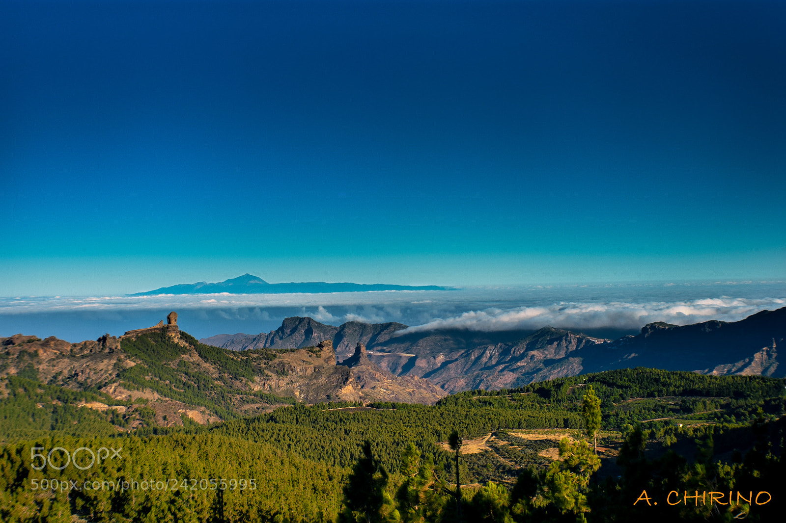 Nikon D3400 sample photo. Roque nublo photography
