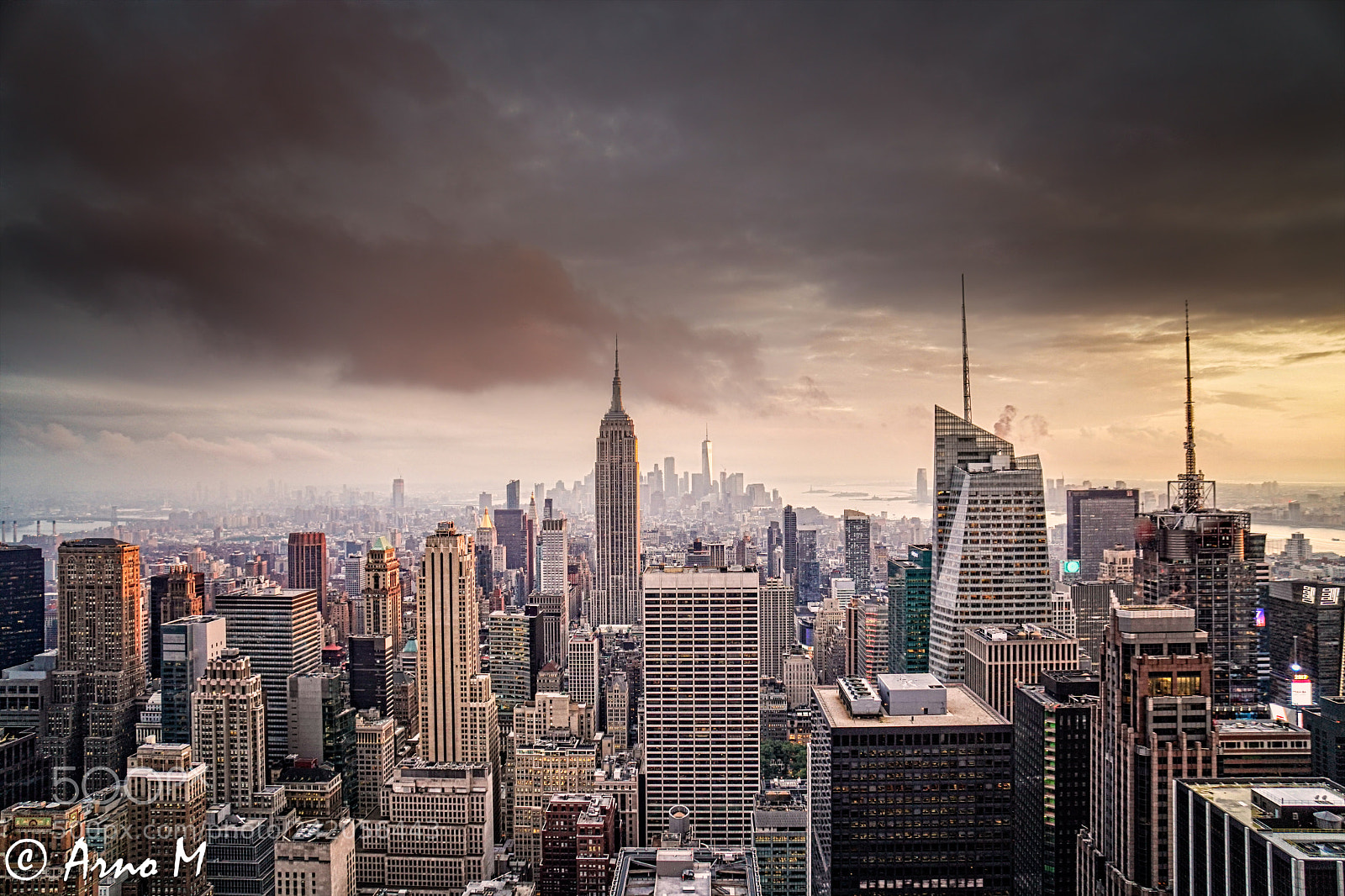 Sony a6500 sample photo. New york sundown photography