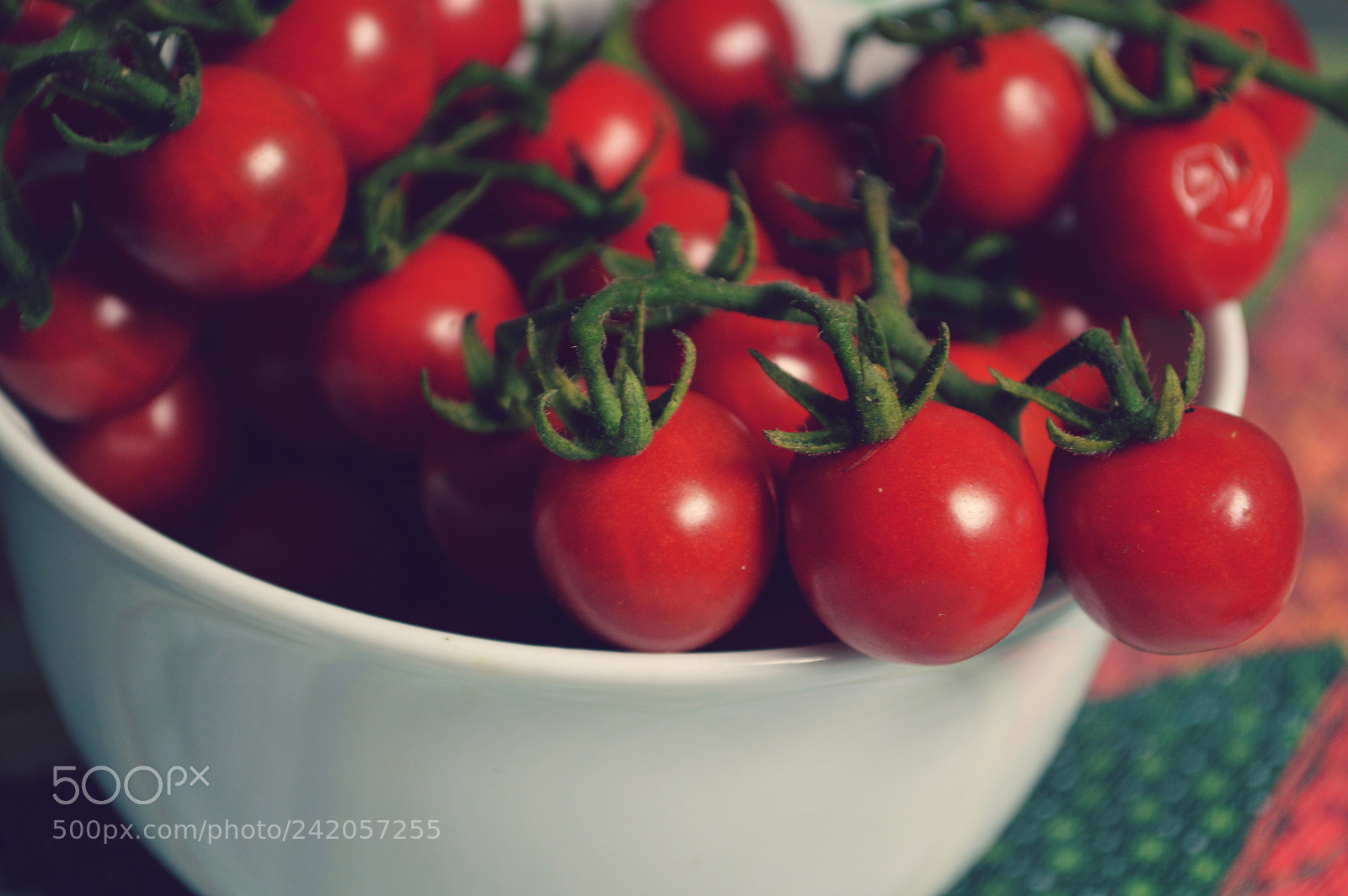 Nikon D3200 sample photo. Cherry tomato photography