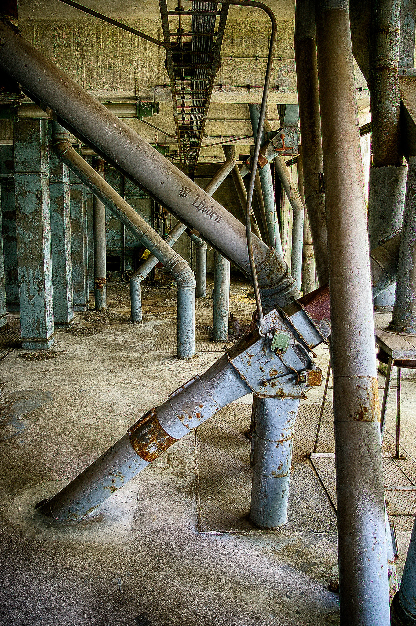 Pentax K110D sample photo. Grain silo somewhere in sachsen anhalt germany photography