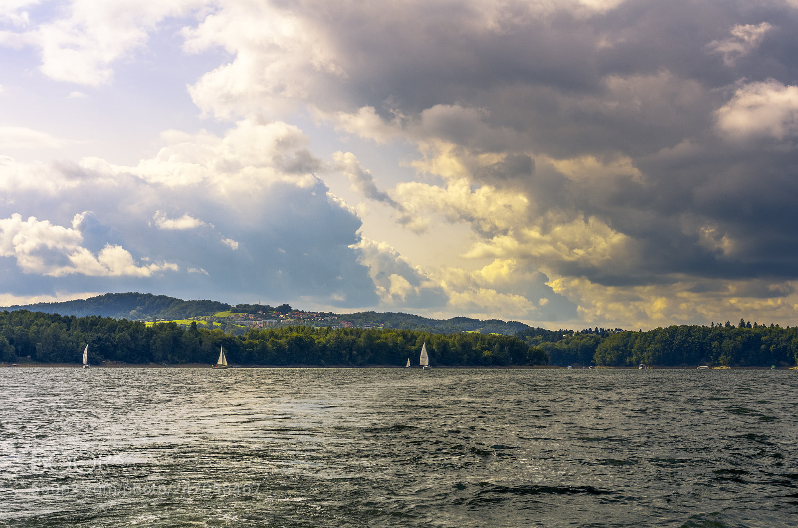 Pentax K-5 sample photo. Solina lake in poland. photography