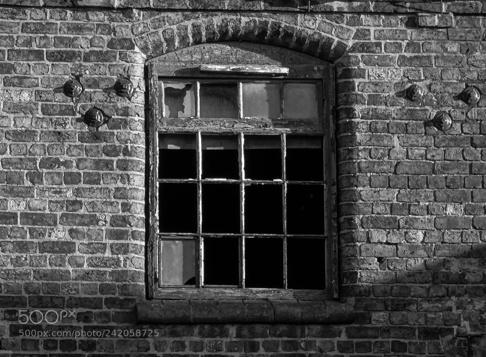 Sony Cyber-shot DSC-WX350 sample photo. An old factory window photography