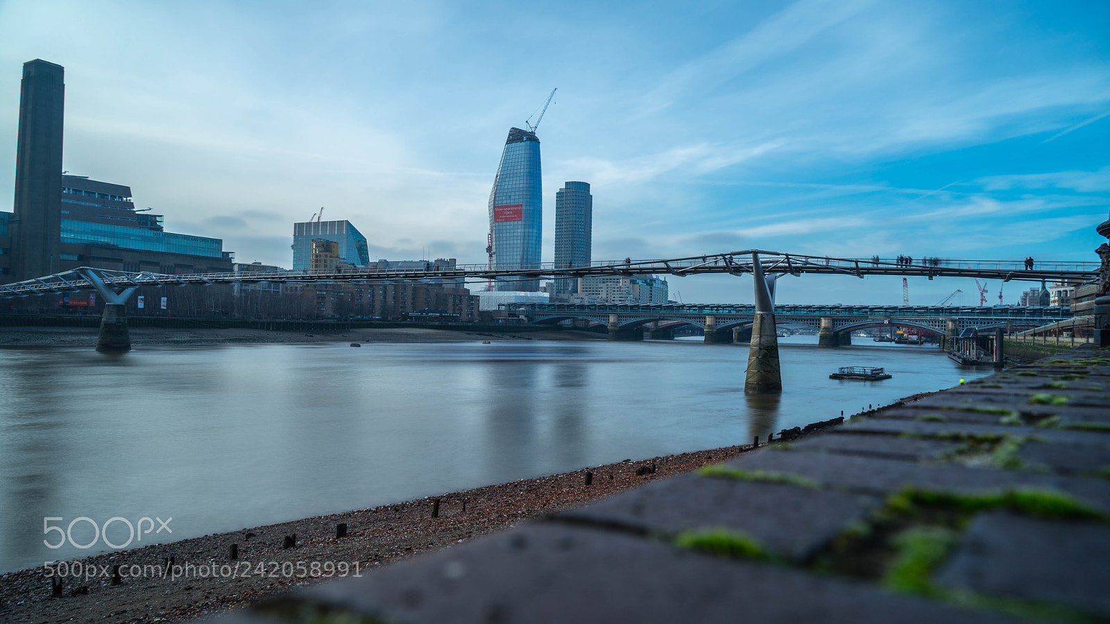 Sony a7 II sample photo. Millenium bridge photography