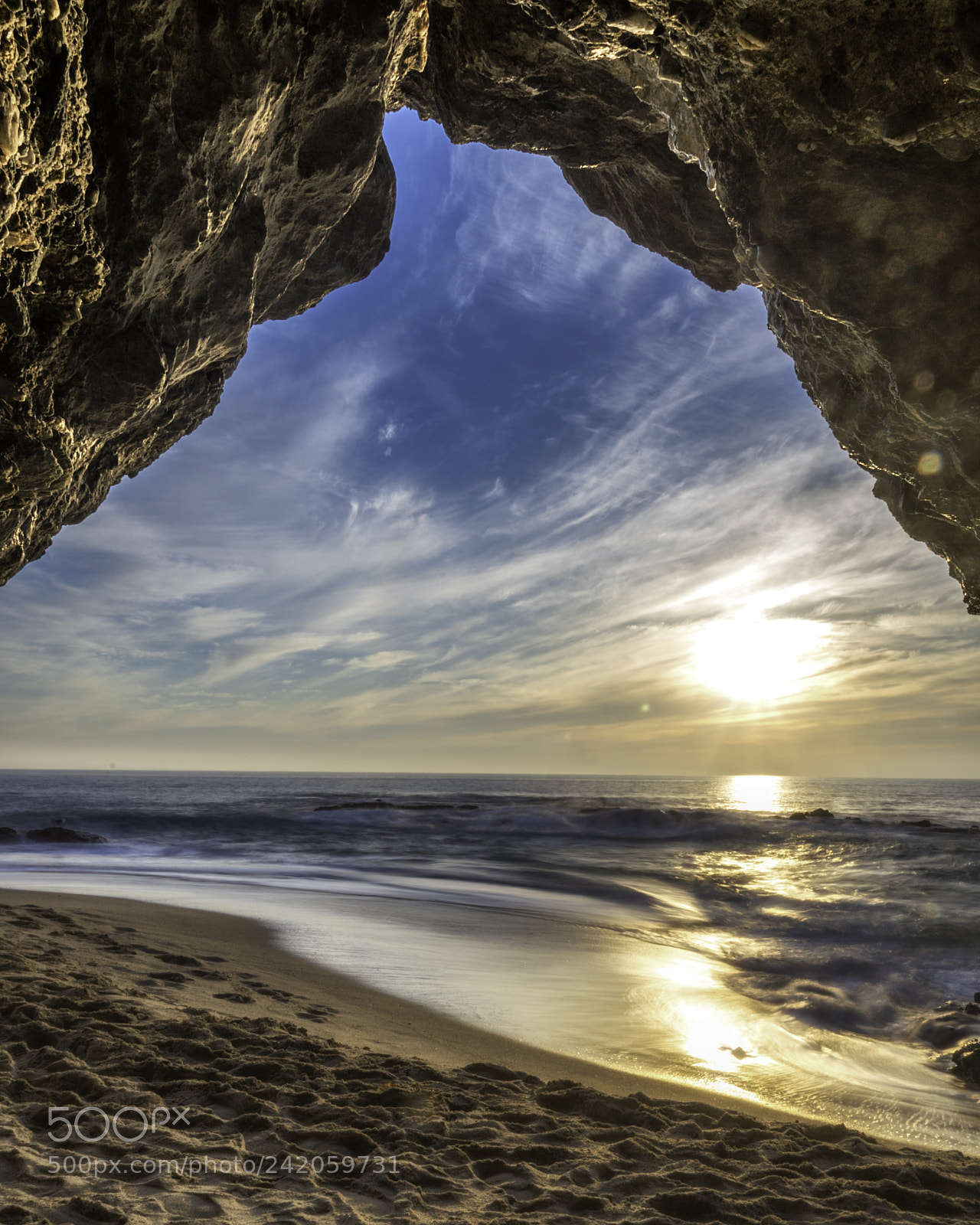 Nikon D810 sample photo. Inside a small cave photography