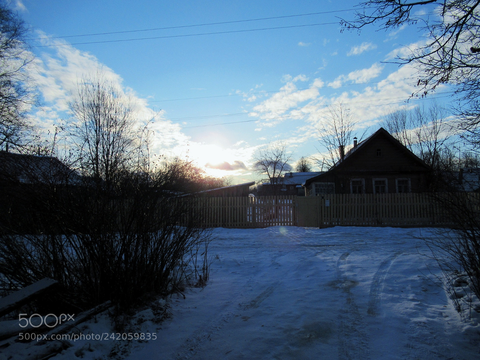 Canon PowerShot SX620 HS sample photo. Winter sunset photography