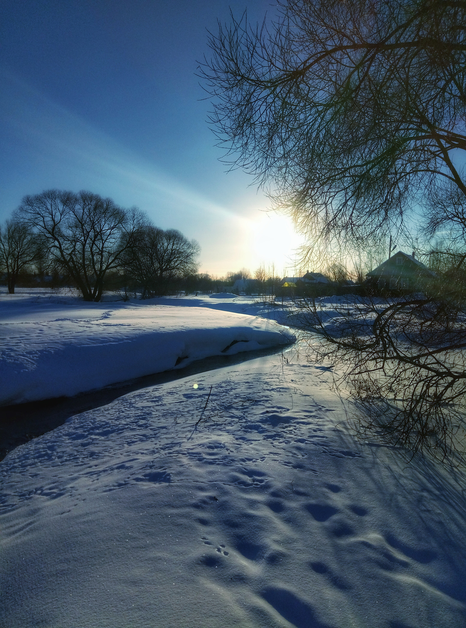 Meizu M3s sample photo. Winter river photography