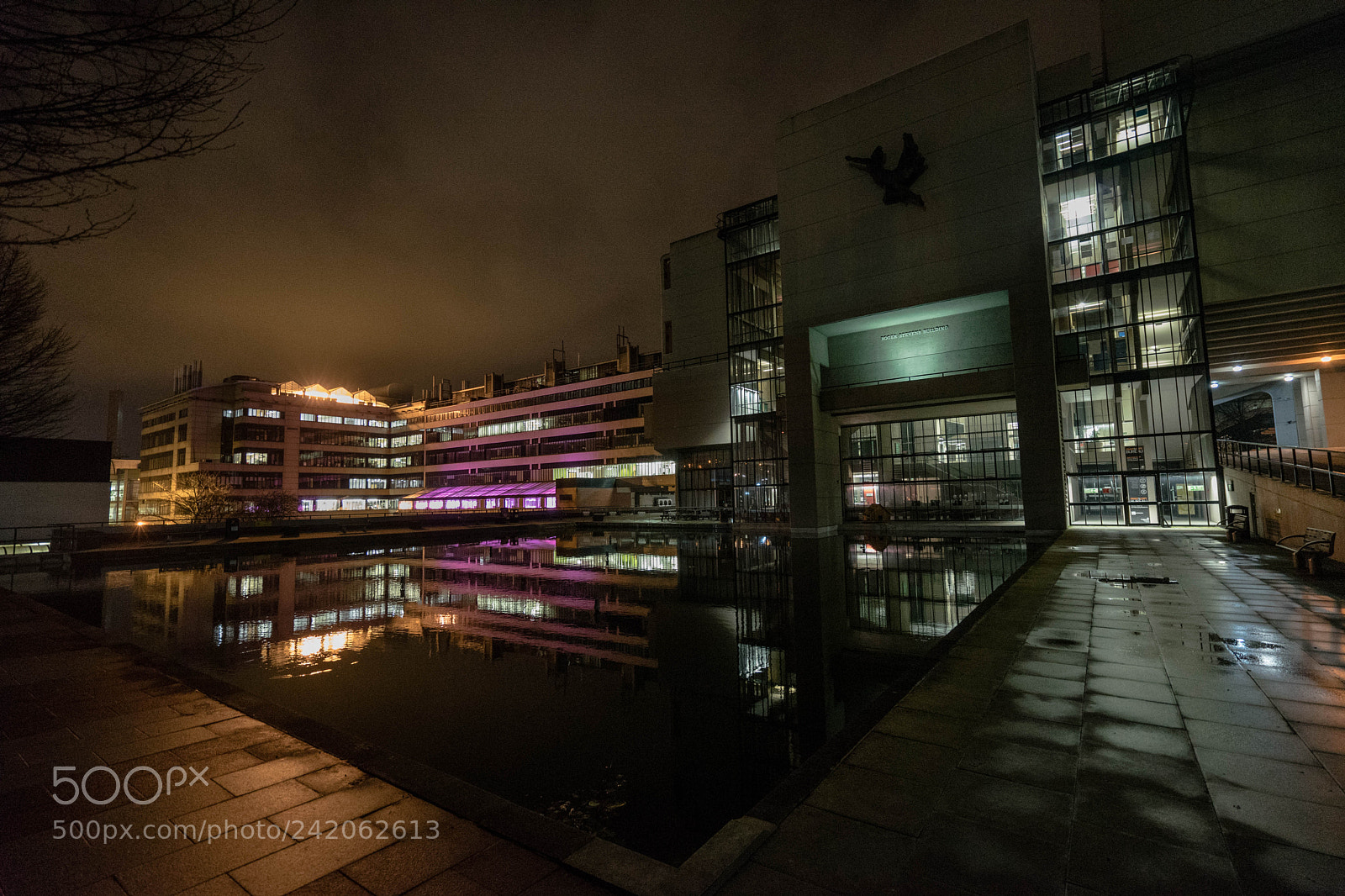 Sony a7 II sample photo. Pool and building 2 photography