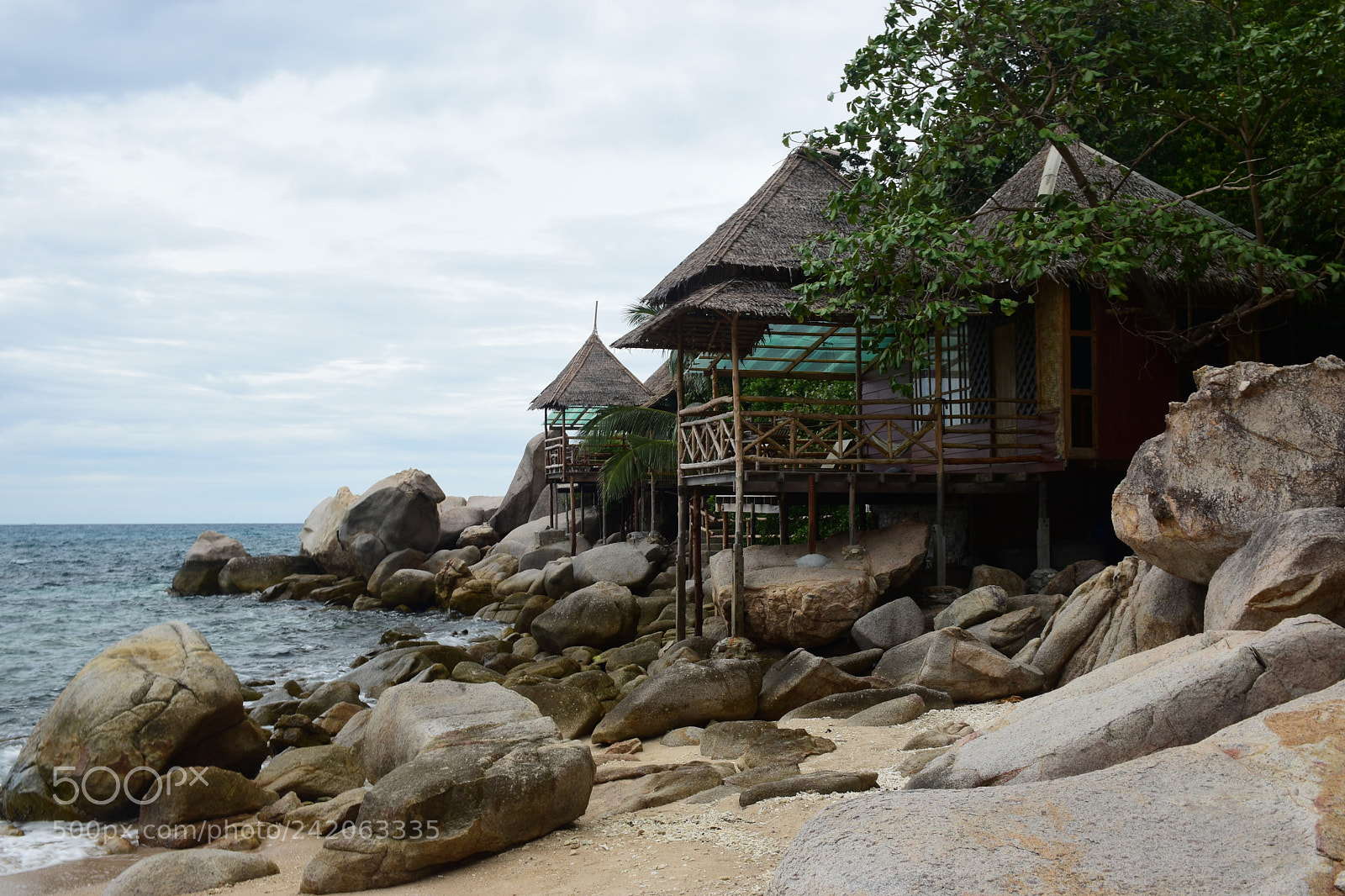 Nikon D5500 sample photo. Beach hut photography