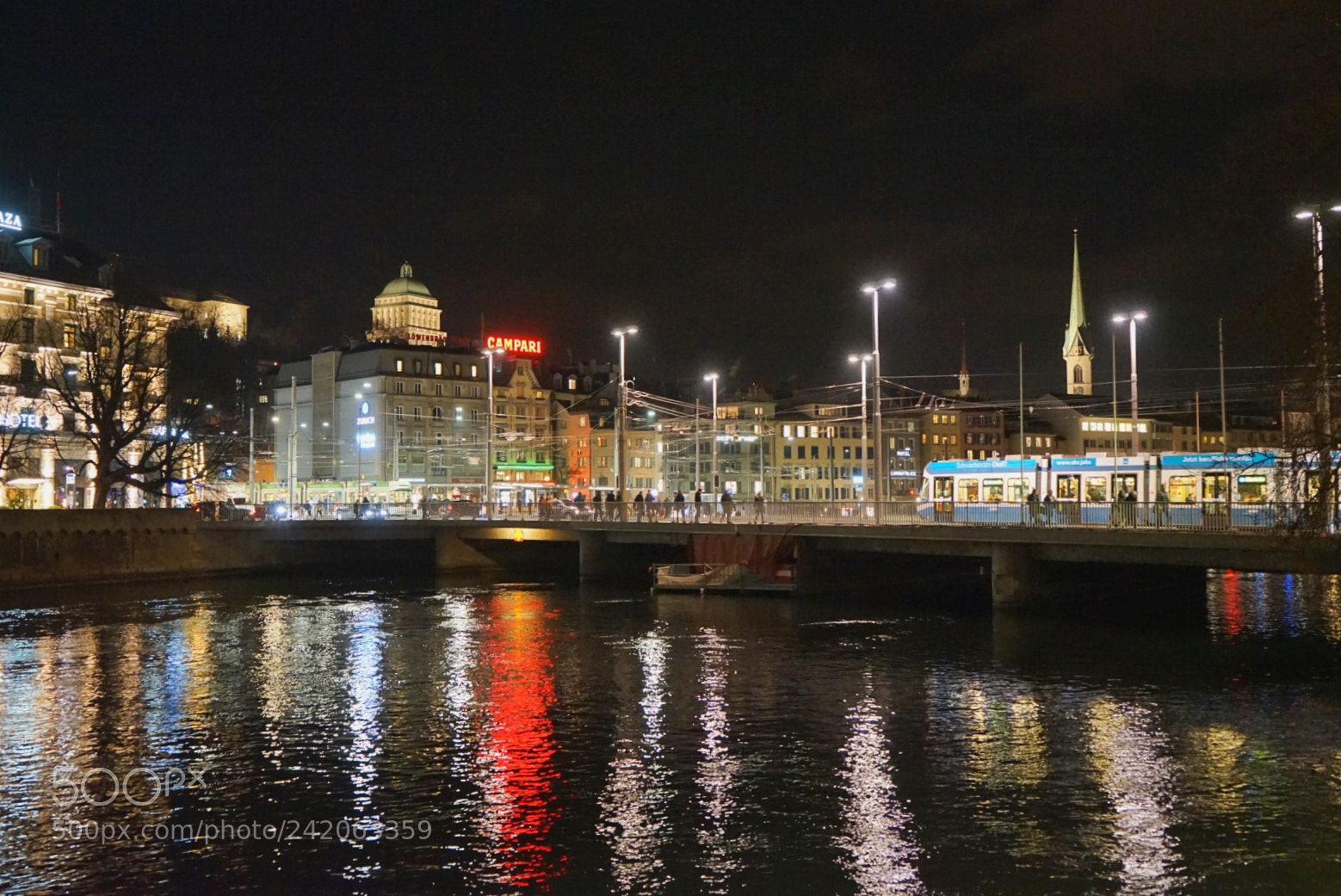 Sony a7 II sample photo. Busy night @ zurich photography