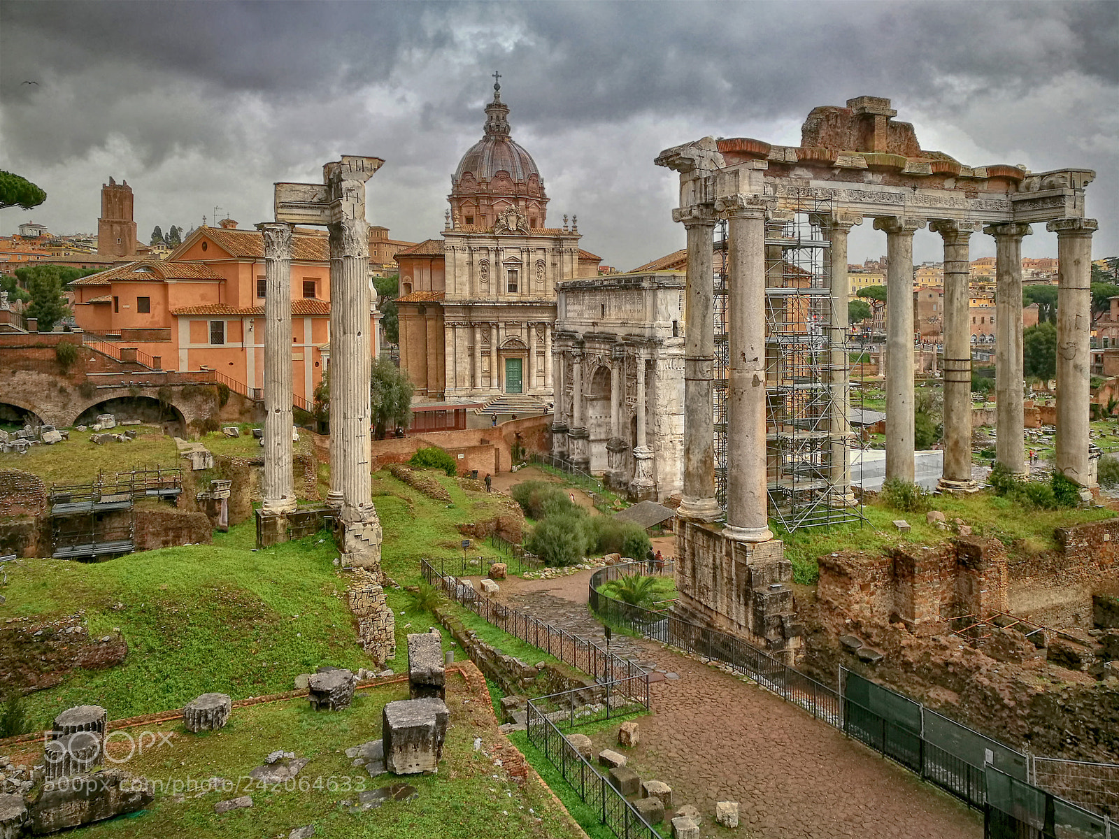 HUAWEI P9 Plus sample photo. Forum romanum photography