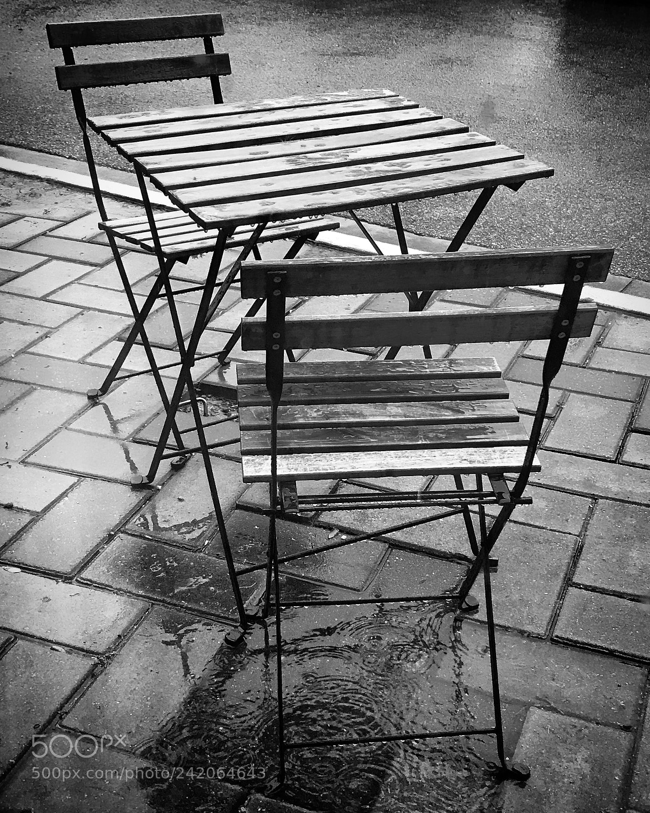Apple iPhone 7 Plus sample photo. Rain and coffee photography