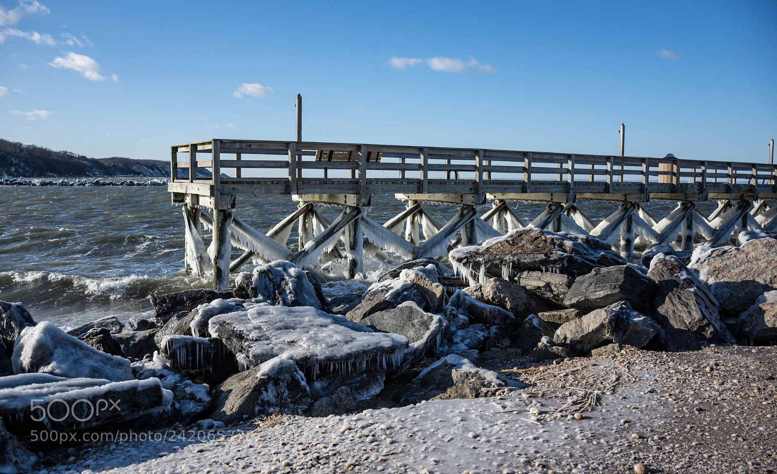 Nikon D7200 sample photo. Icy mt. sinai harbor photography