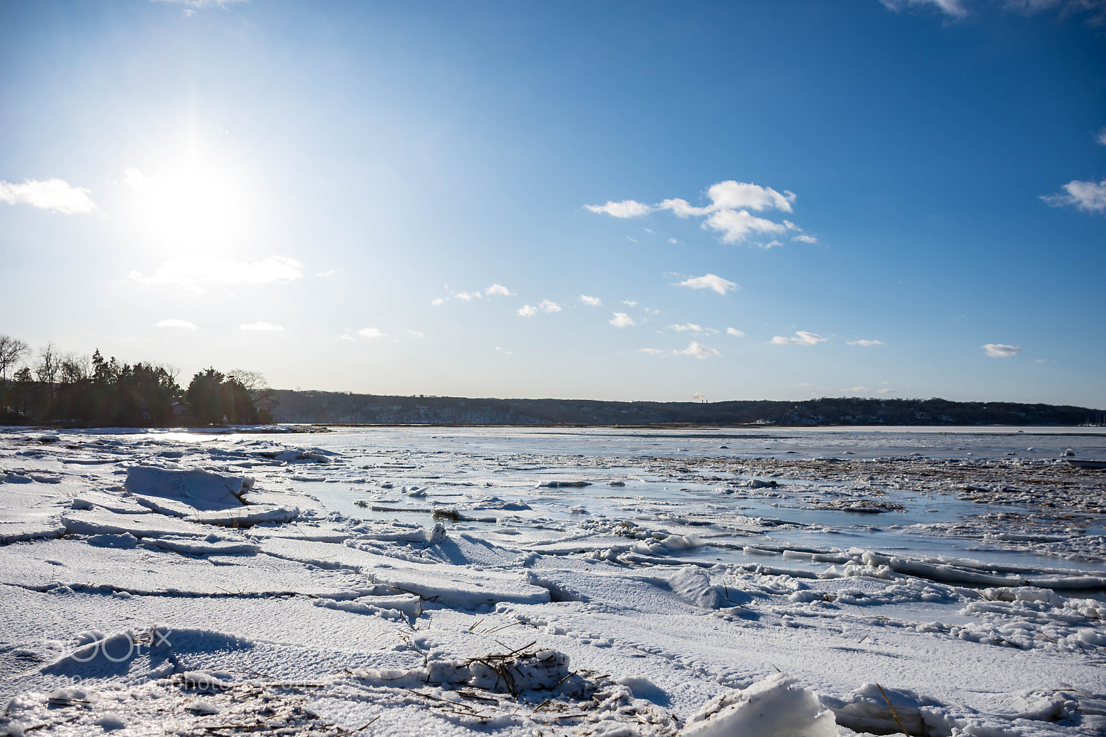 Nikon D7200 sample photo. Icy mt. sinai harbor photography