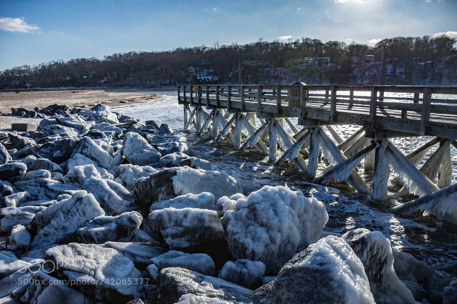Nikon D7200 sample photo. Icy mt. sinai harbor photography