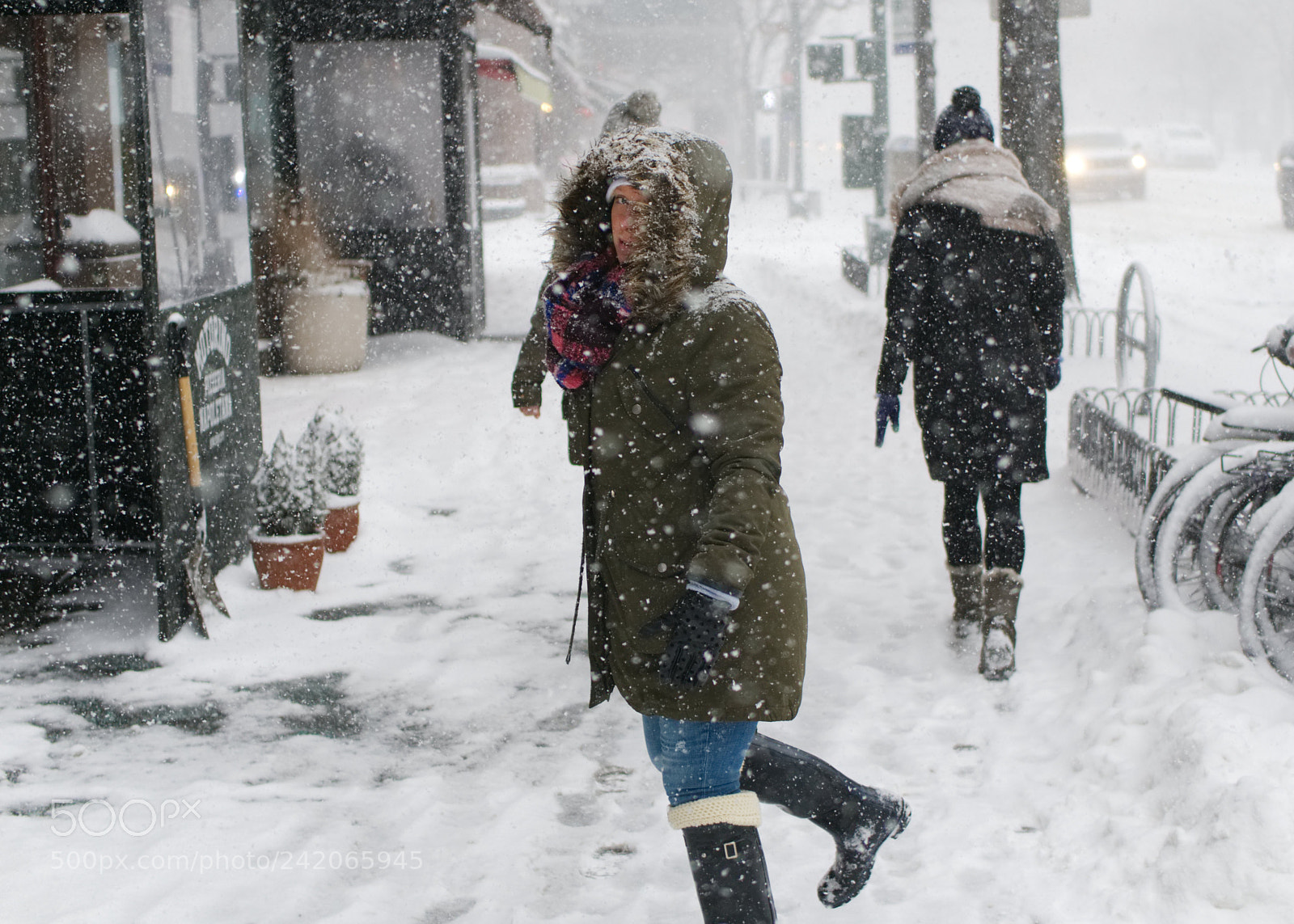 Panasonic Lumix DMC-GH4 sample photo. In snow photography