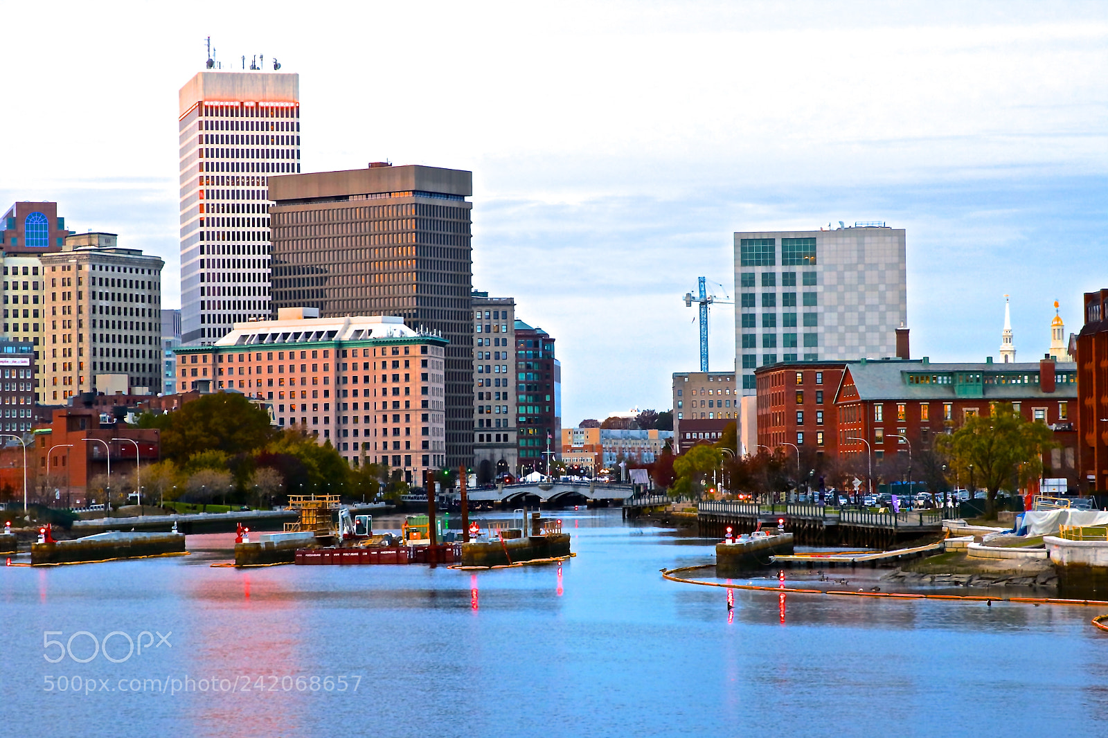 Canon EOS 750D (EOS Rebel T6i / EOS Kiss X8i) sample photo. Providence downtown photography