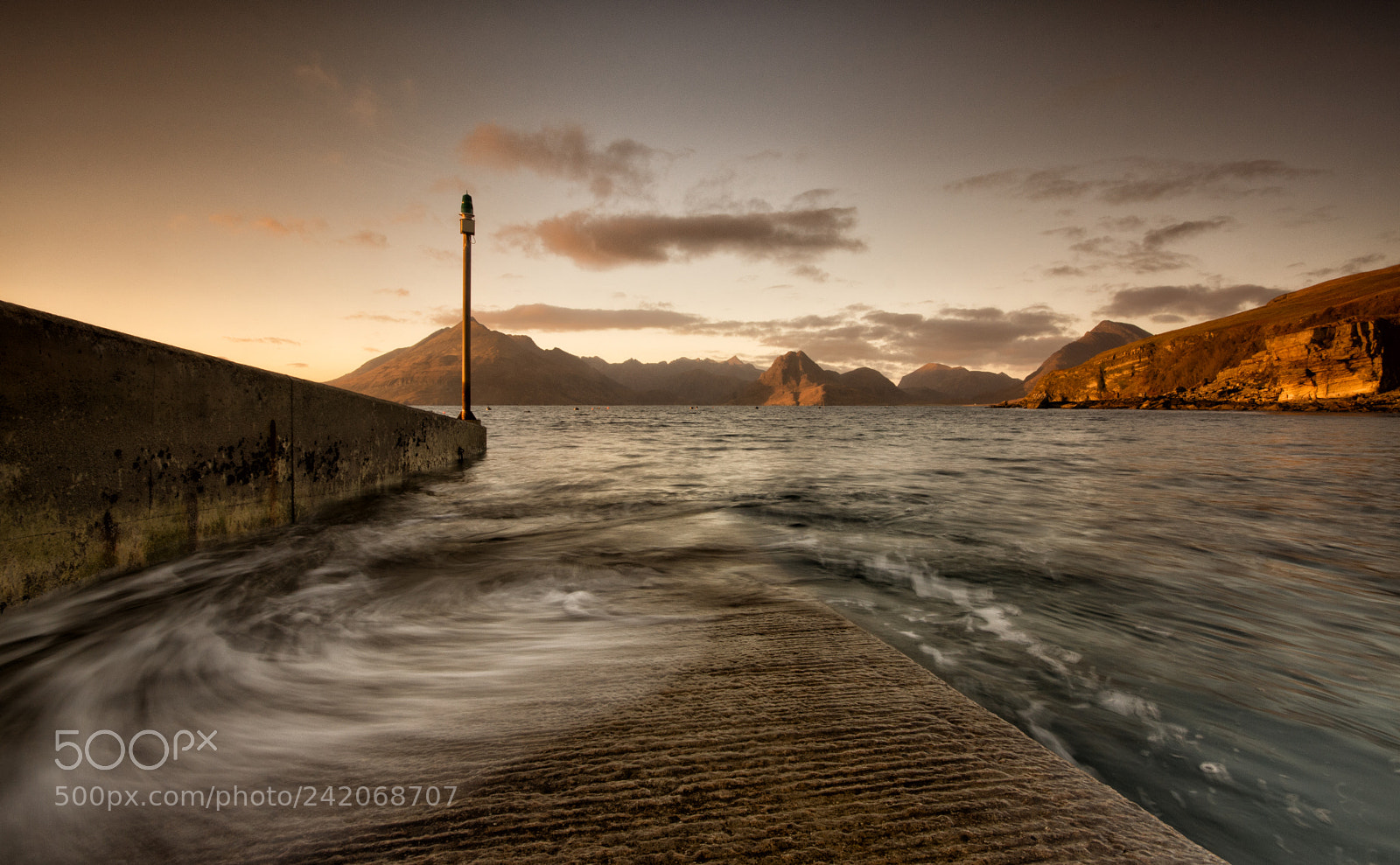 Sony SLT-A65 (SLT-A65V) sample photo. Elgol tide photography