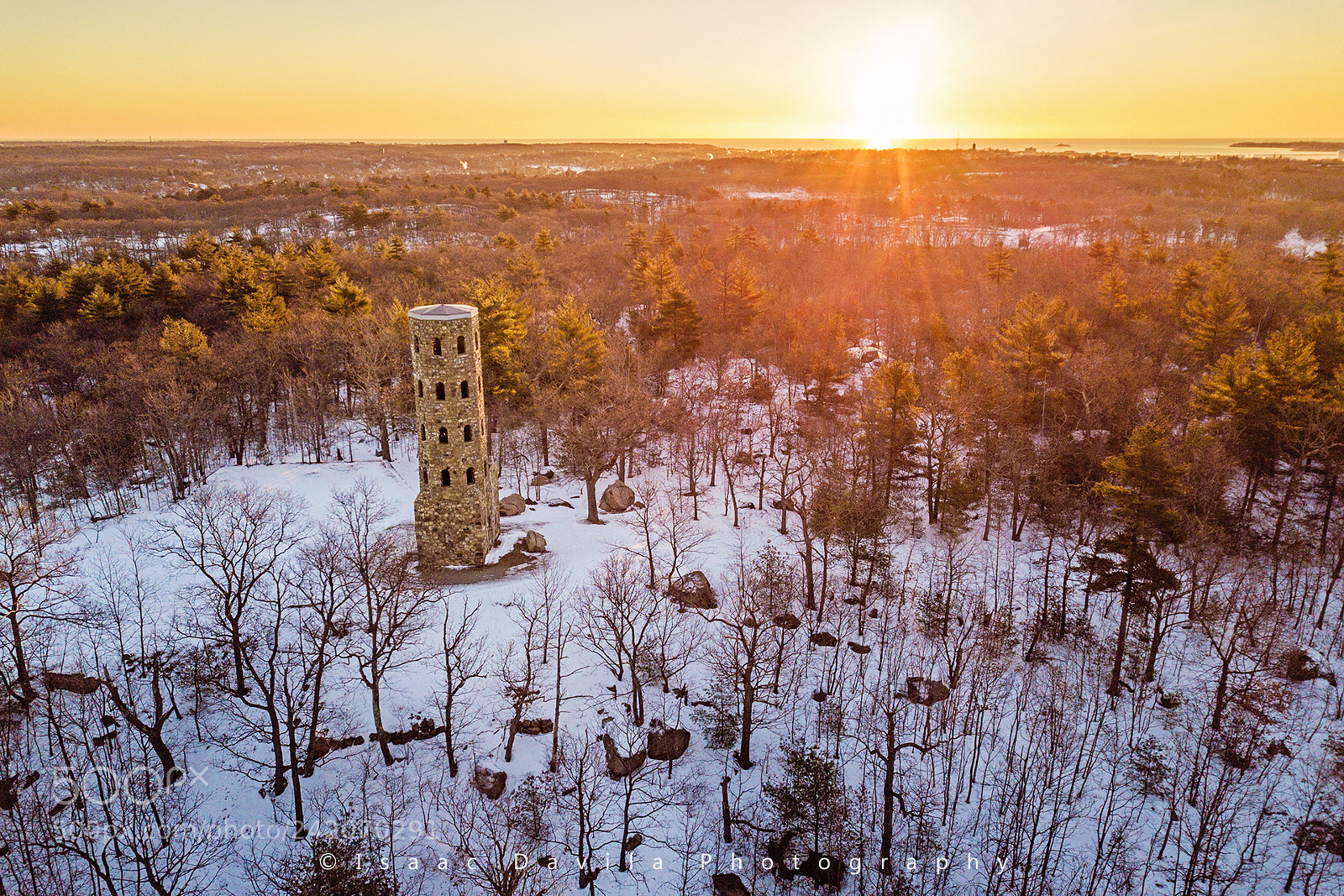 DJI FC220 sample photo. Stone tower photography
