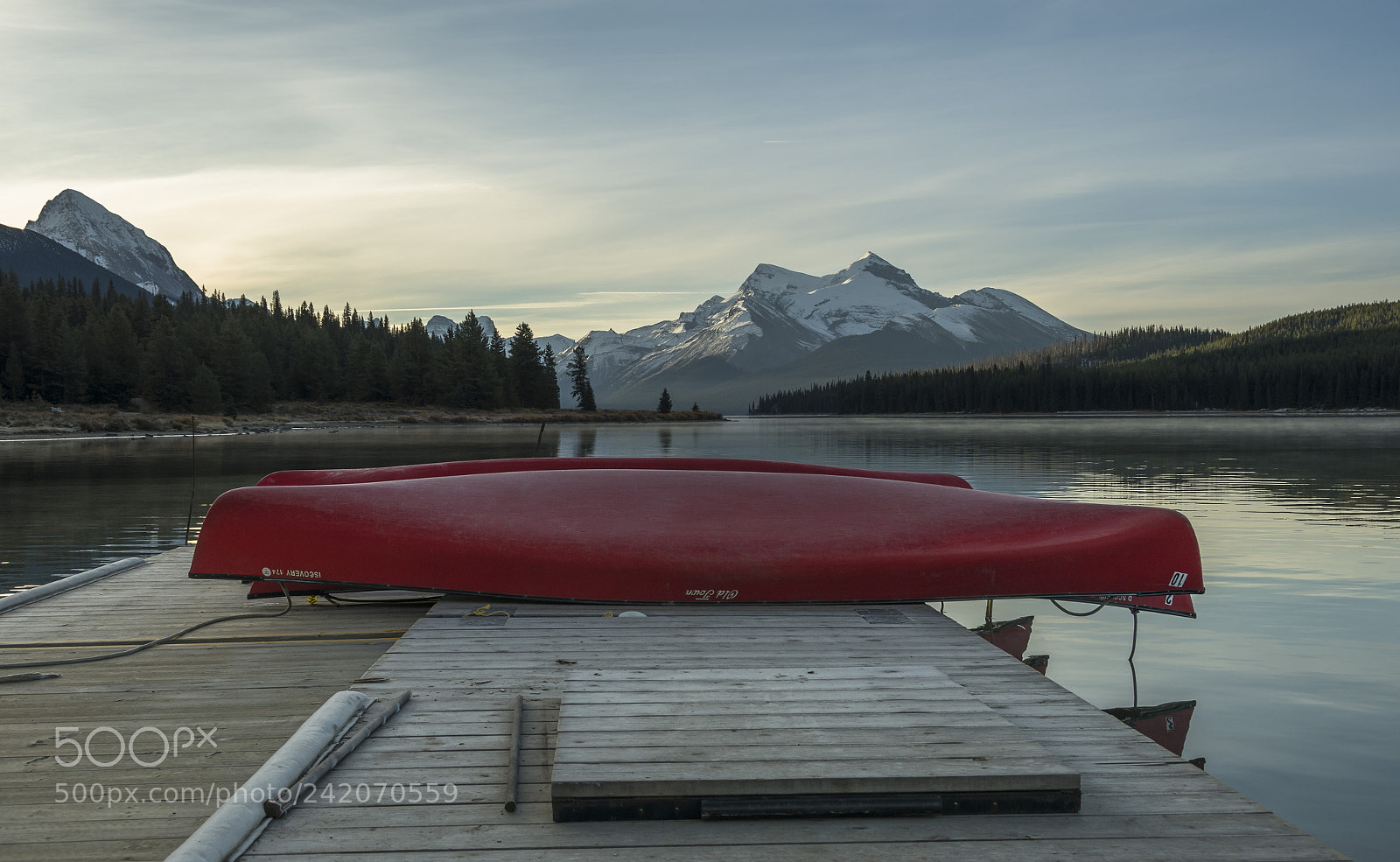 Nikon D500 sample photo. Maligne sunrise photography