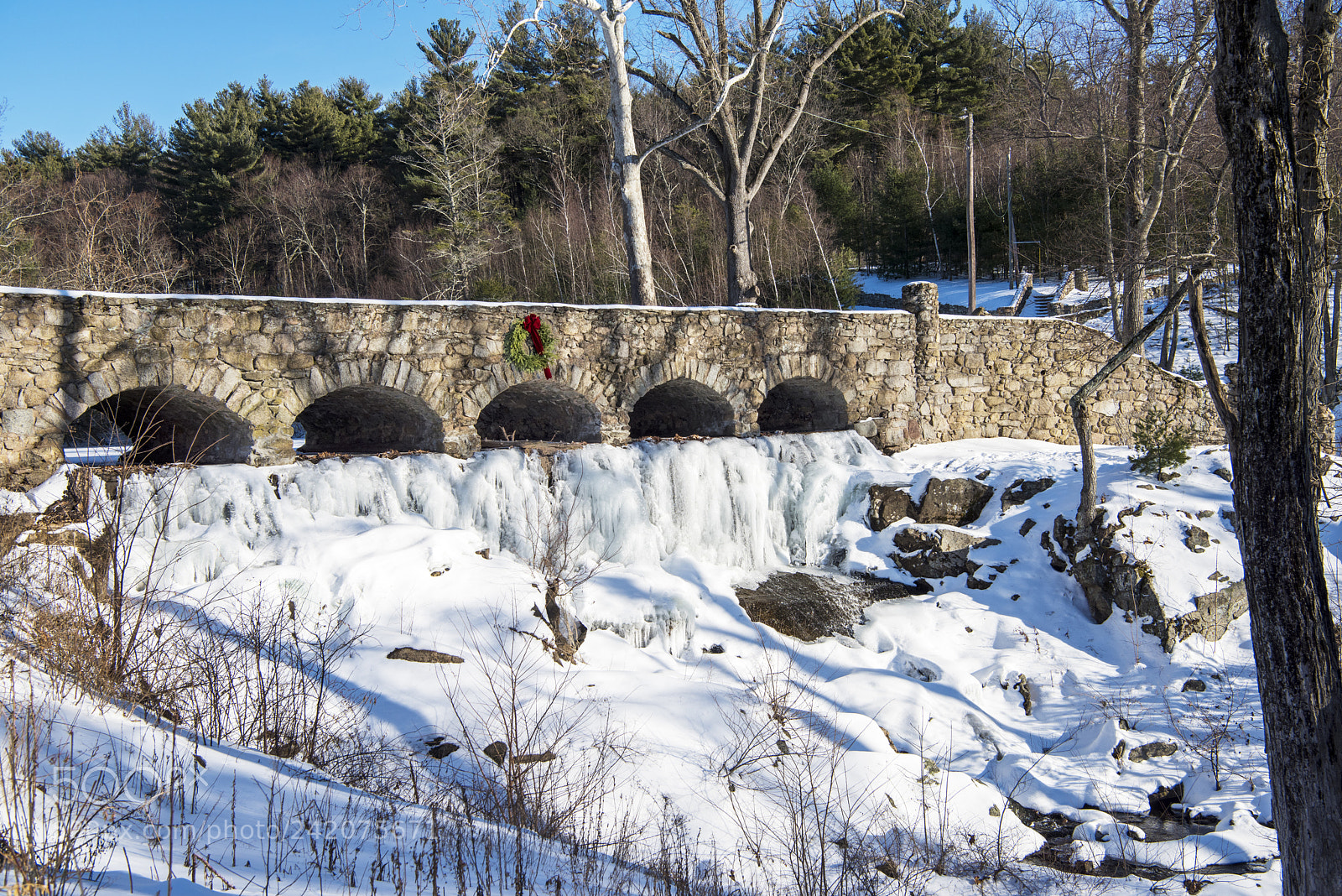 Nikon D810 sample photo. Stone bridge at bottom photography