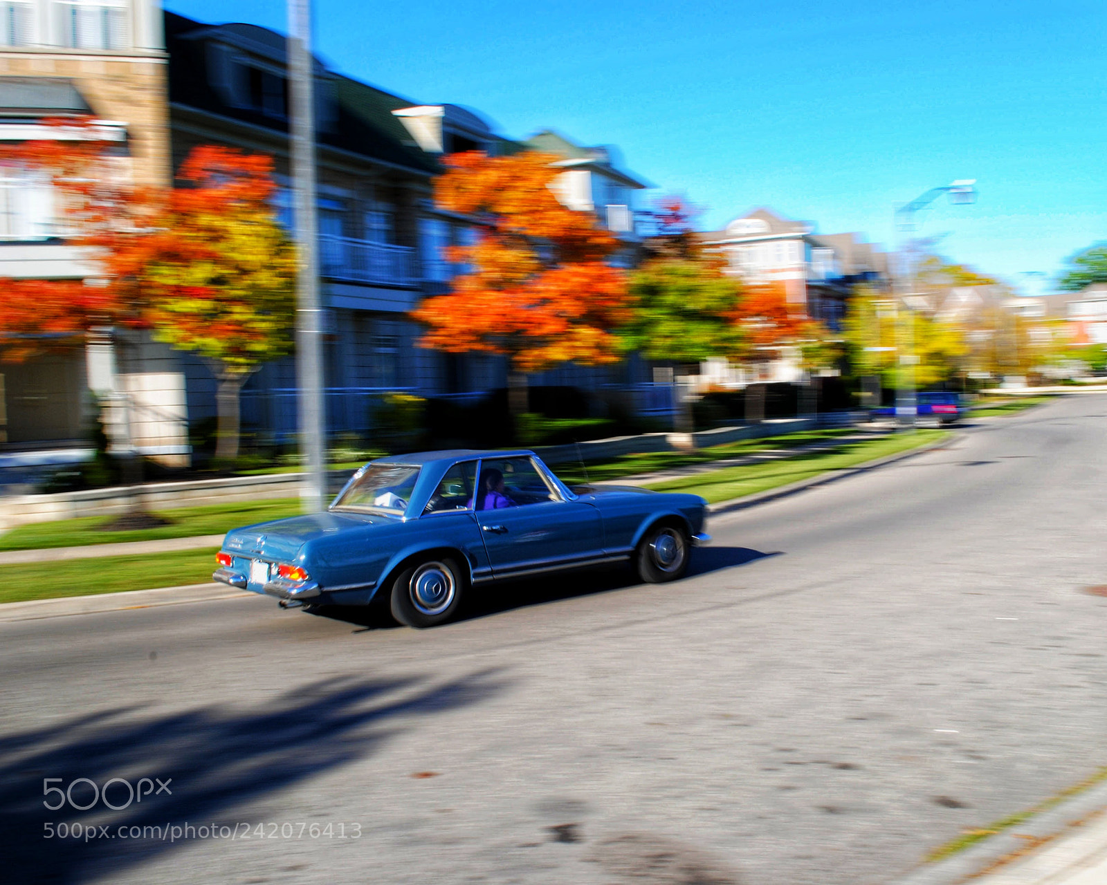 Nikon D3000 sample photo. Fast cars photography