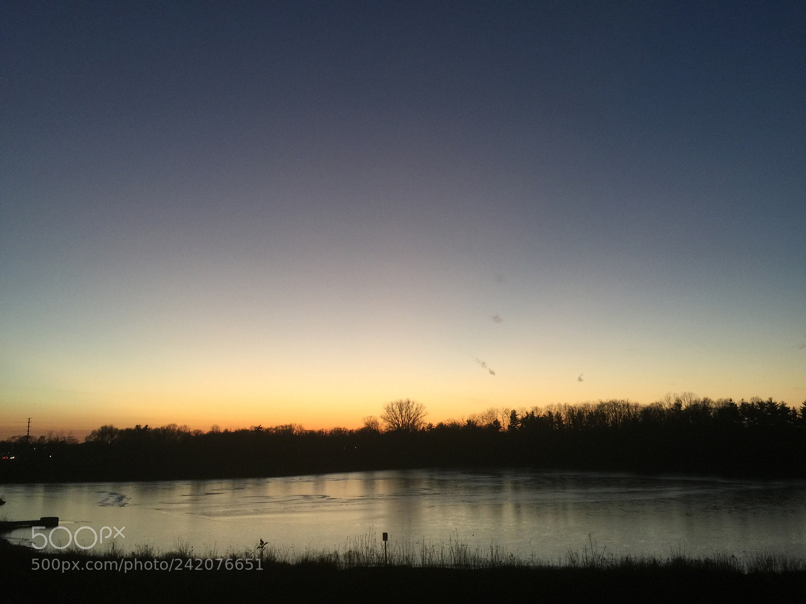 Apple iPhone 6 Plus sample photo. Very late fall sunset photography