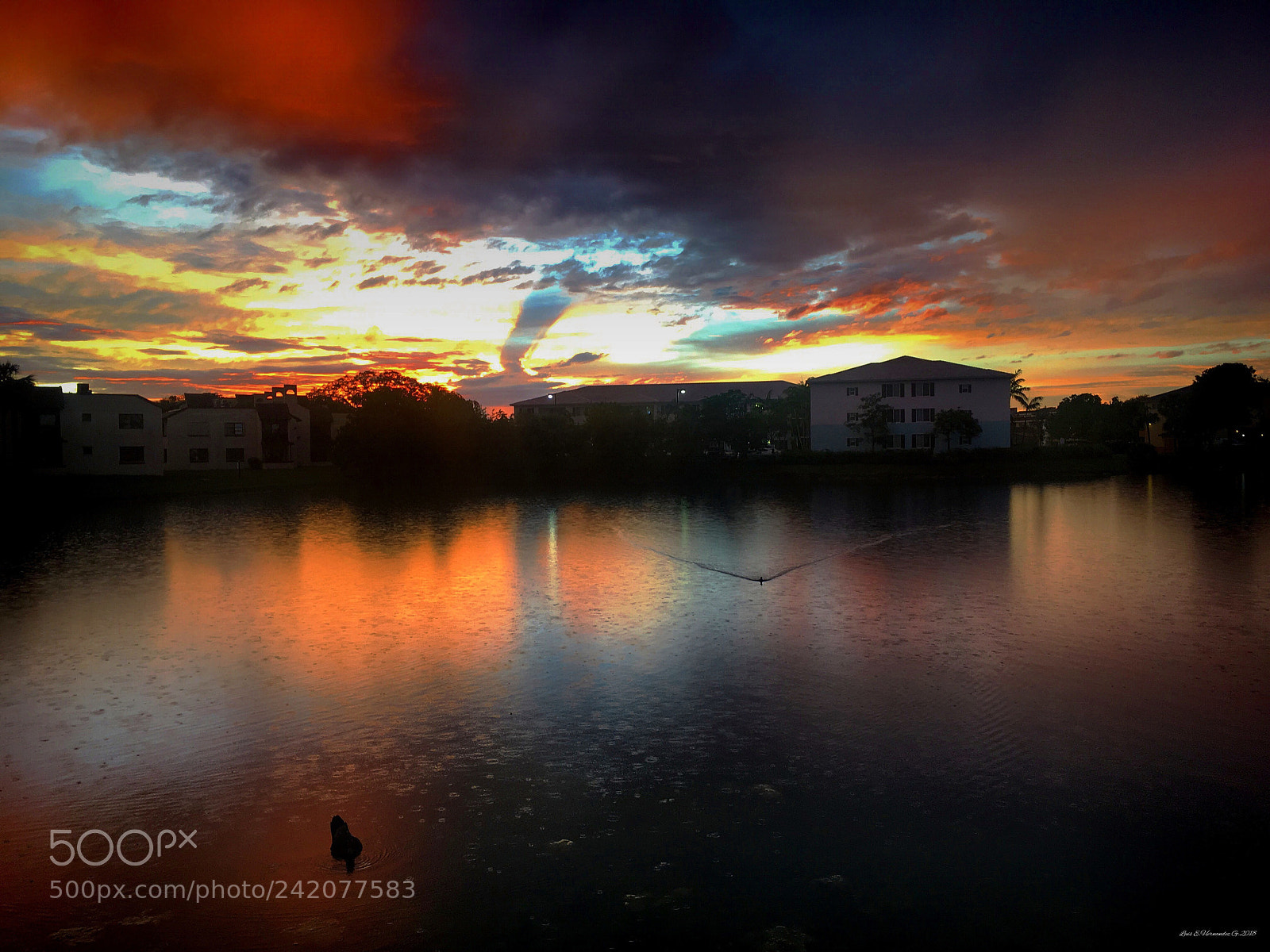 Apple iPhone 6s sample photo. Atardecer en miami photography