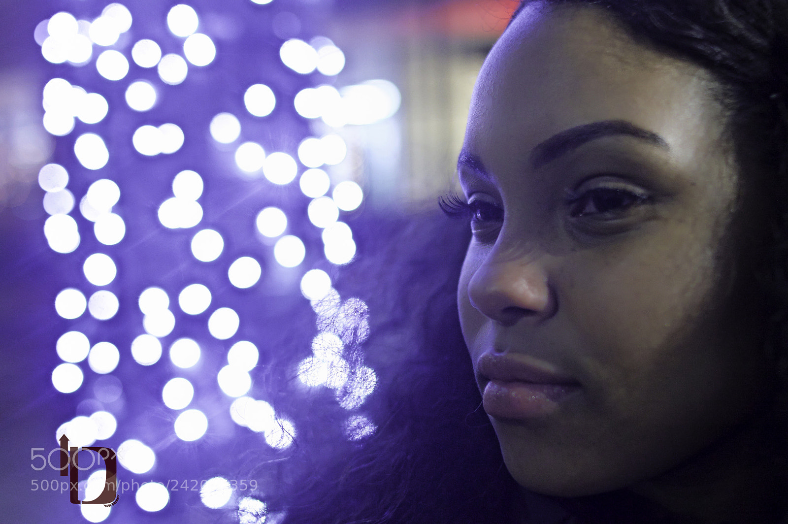 Nikon D3200 sample photo. Winter lights photography