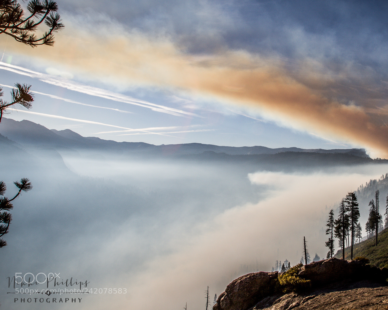 Canon EOS 60D sample photo. Yosemite in smoke photography