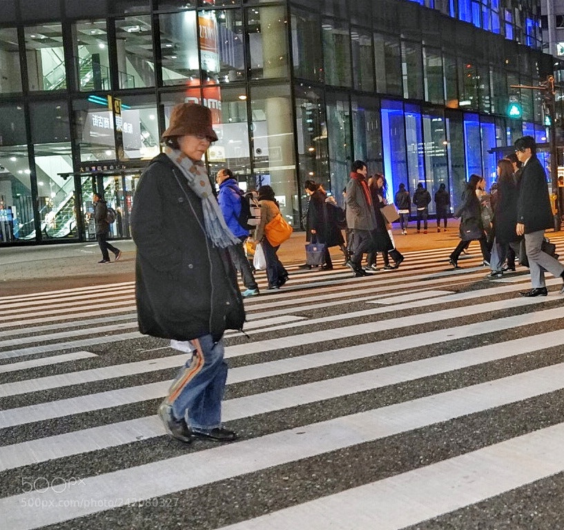 Sony a9 sample photo. The crossing photography