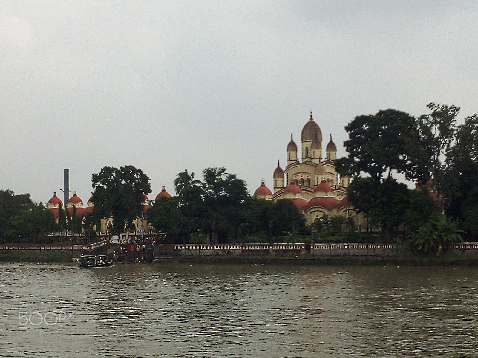 vivo Y15S sample photo. Dakhineshwar temple photography