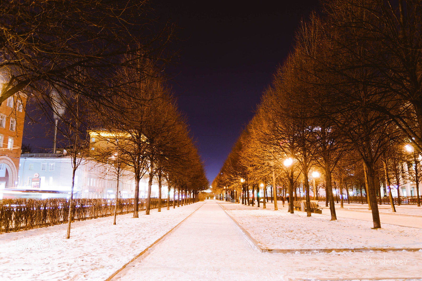 Nikon D3100 sample photo. Tsvetnoy boulevard photography