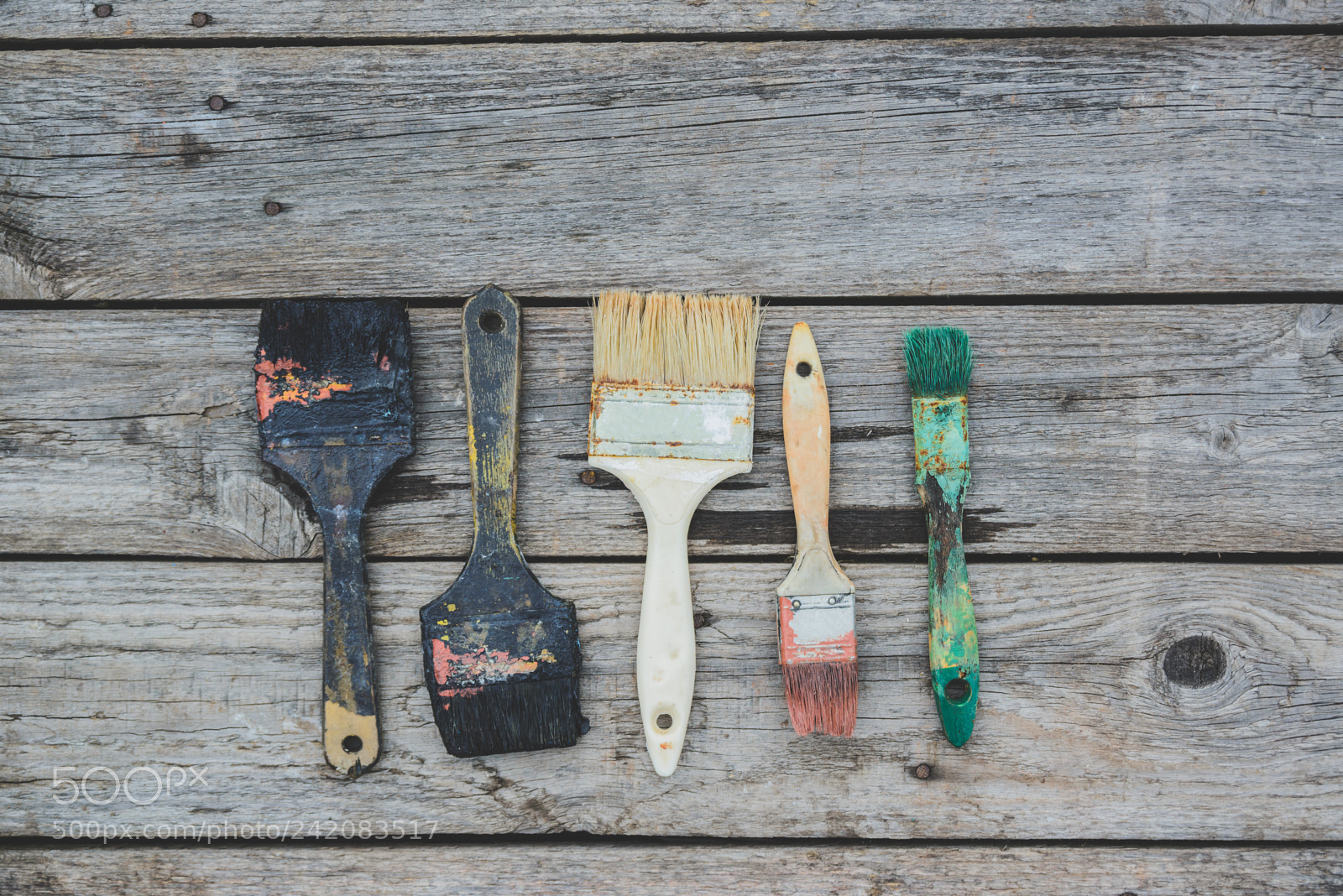 Nikon D600 sample photo. Old paint brushes photography