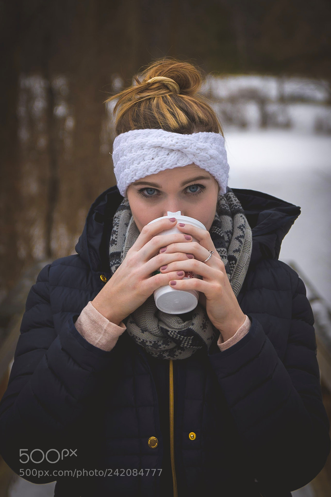 Nikon D500 sample photo. Winter portrait photography