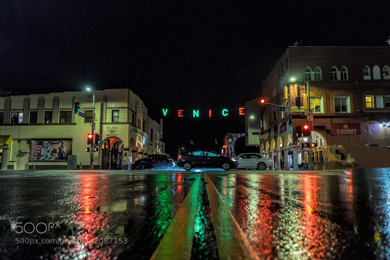 Sony a7 II sample photo. Venice night photography
