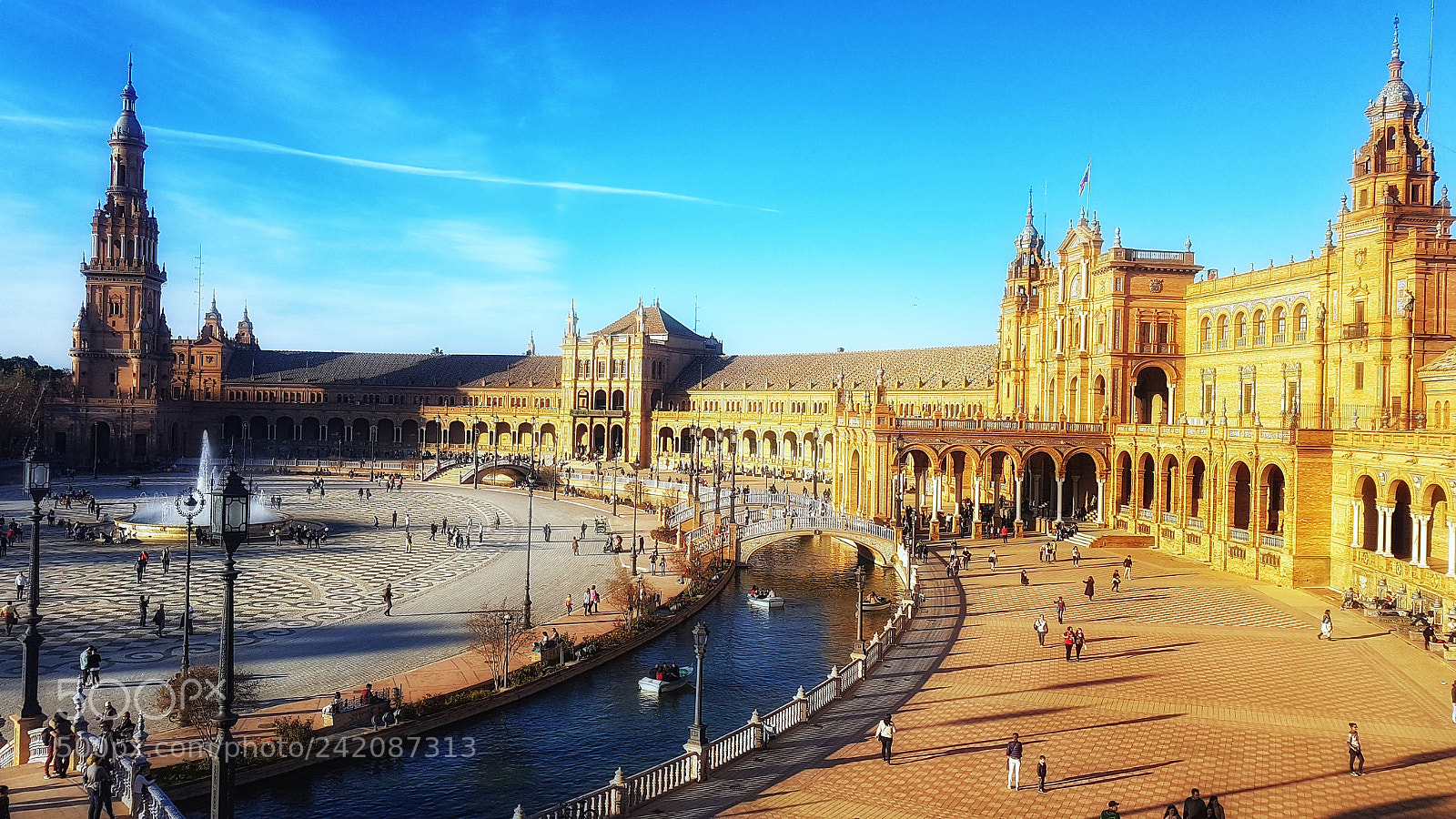 Samsung Galaxy S7 Edge sample photo. Plaza de españa photography