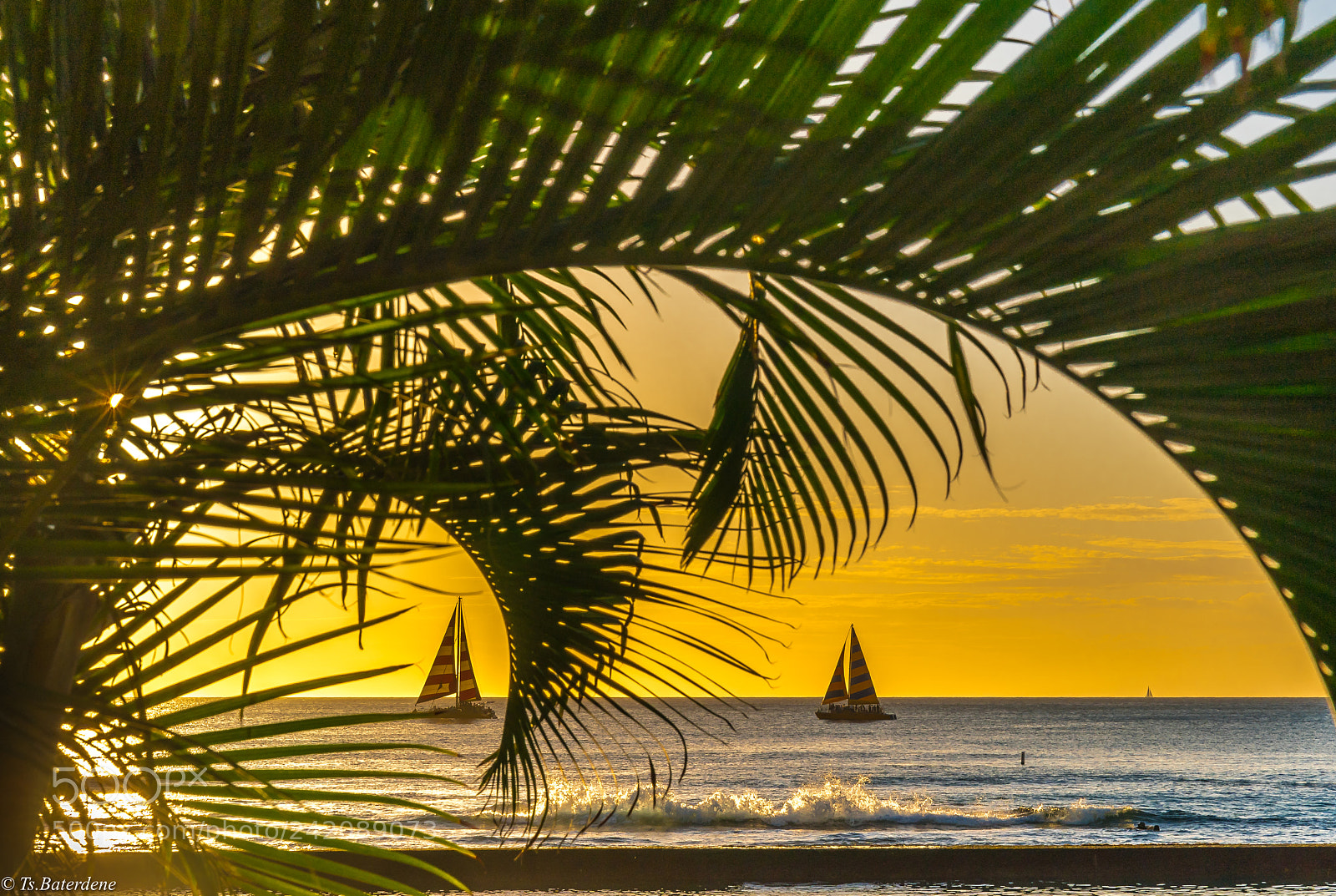 Sony a9 sample photo. Sunset in hawai photography