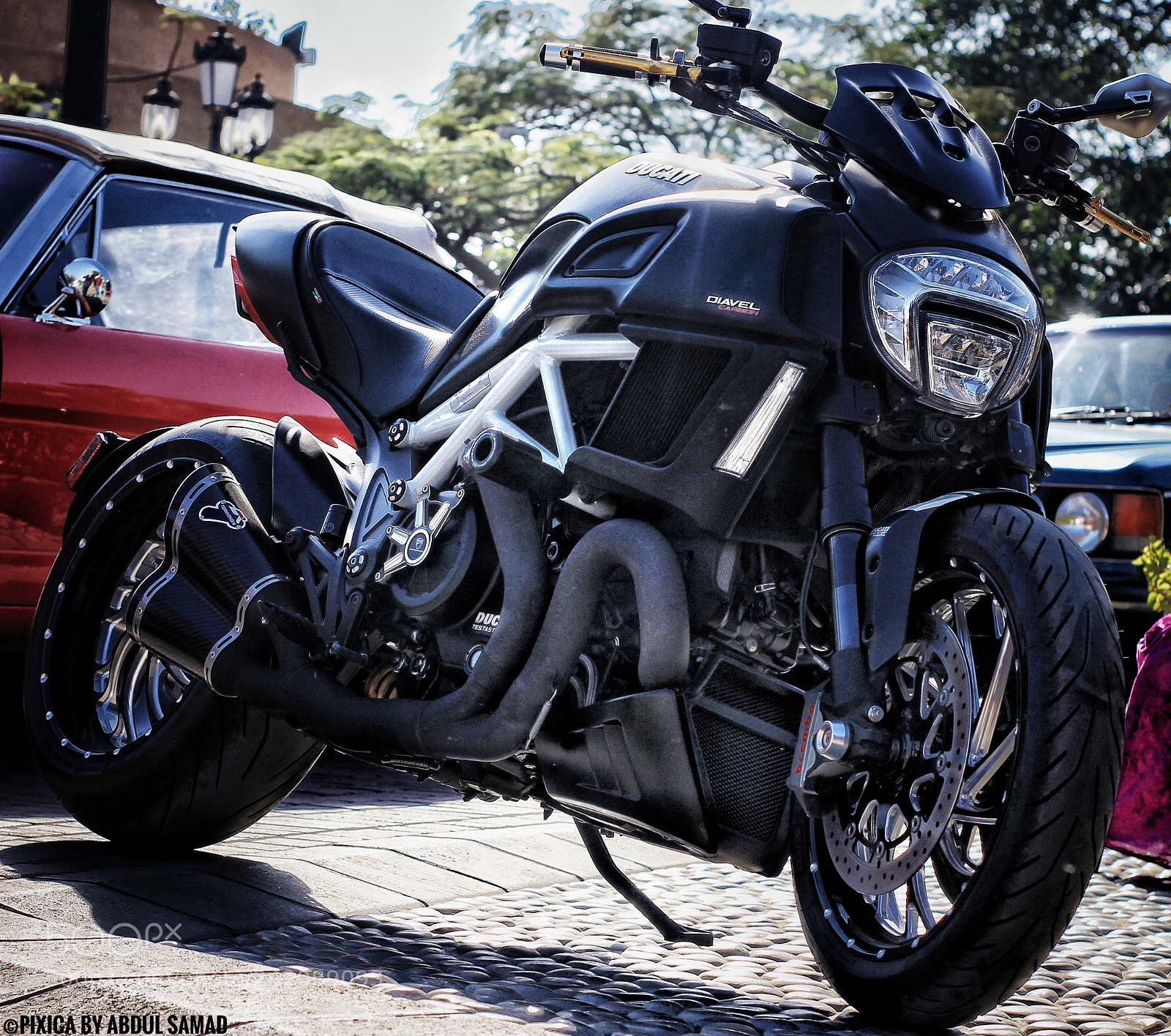 Canon EOS 60D sample photo. Ducati diavel carbon photography