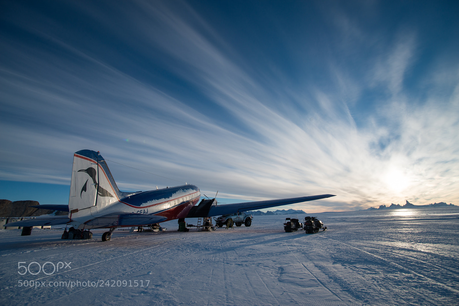 Nikon D800 sample photo. Dc3 on the ice photography