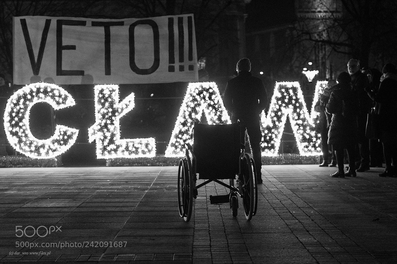 Fujifilm X-T2 sample photo. Protest against curbs of photography