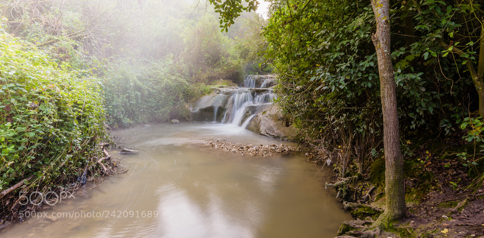Nikon D7200 sample photo. Waterfall and fog at photography