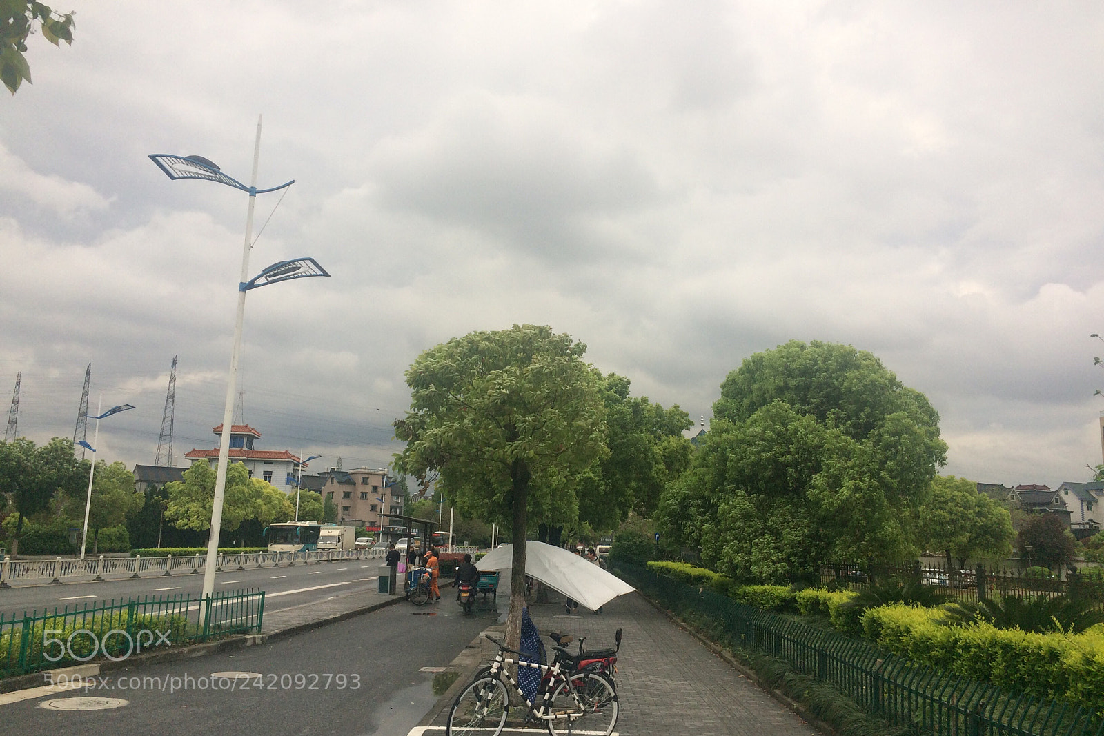 Apple iPhone 5s sample photo. 雨后的早晨 photography
