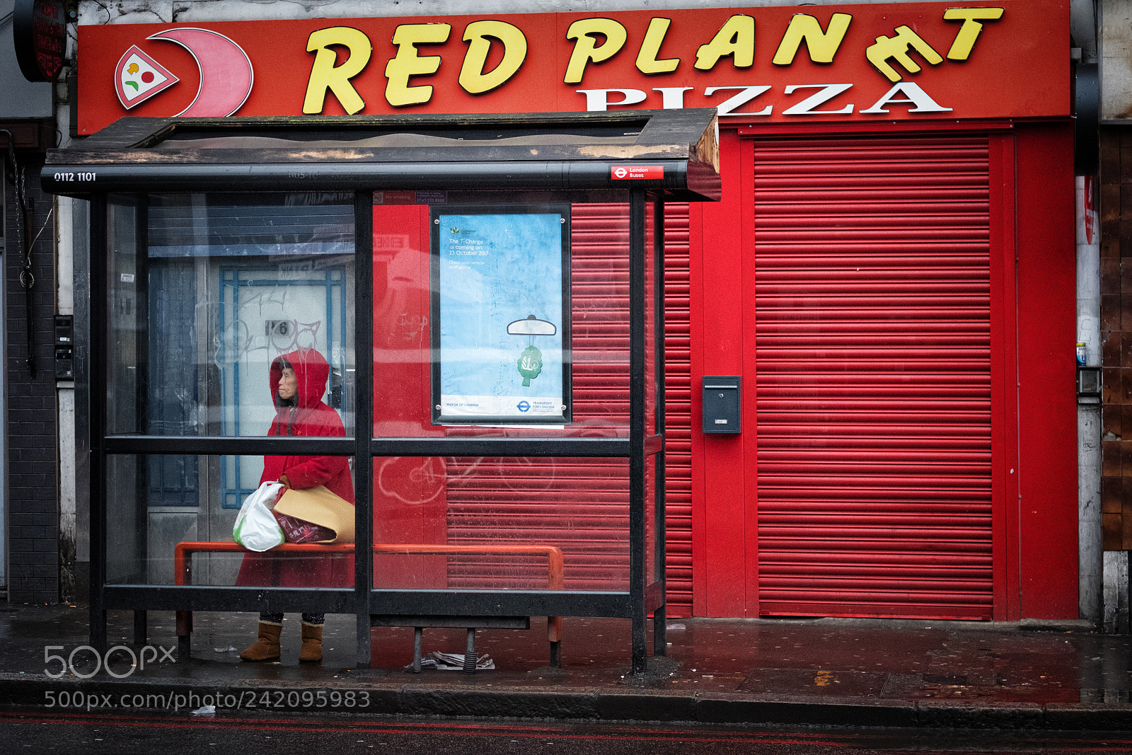 Fujifilm X-T2 sample photo. Little red pizza place photography