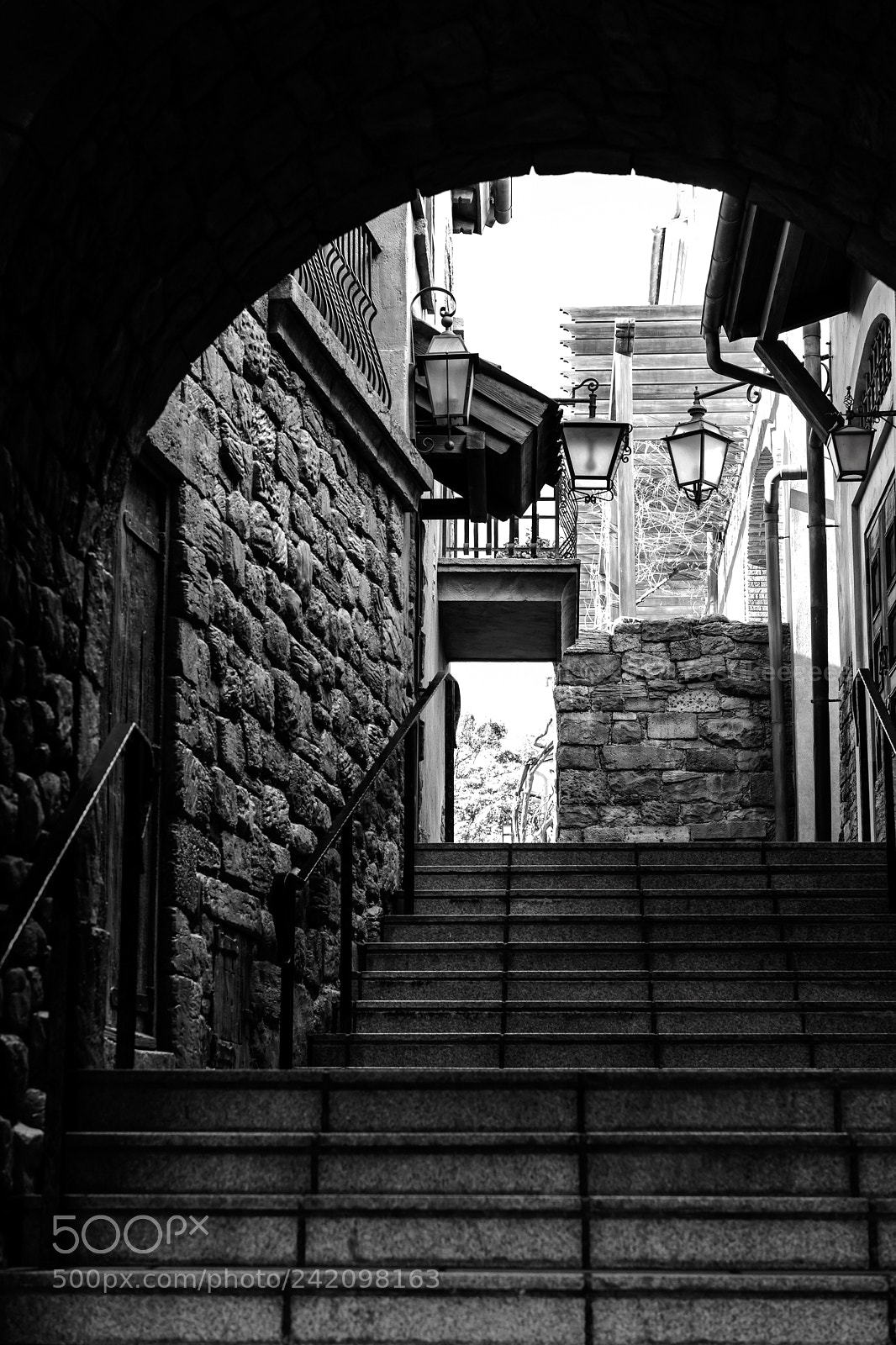 Nikon D5 sample photo. Stairway ahead photography