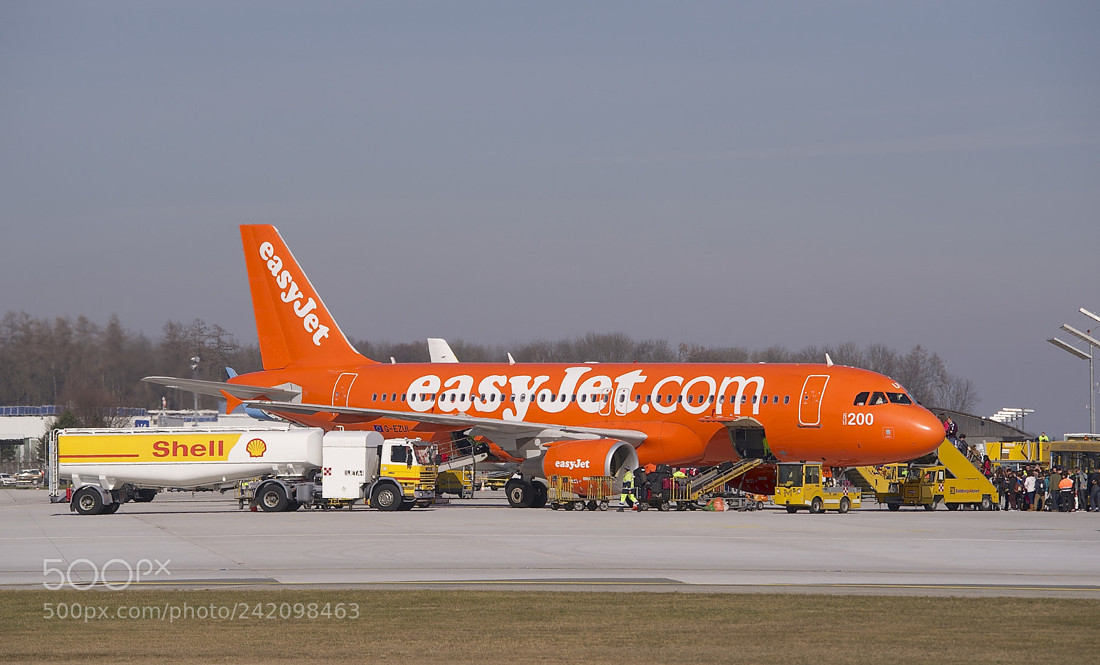 Nikon D3 sample photo. Colors of salzburg airport.... photography