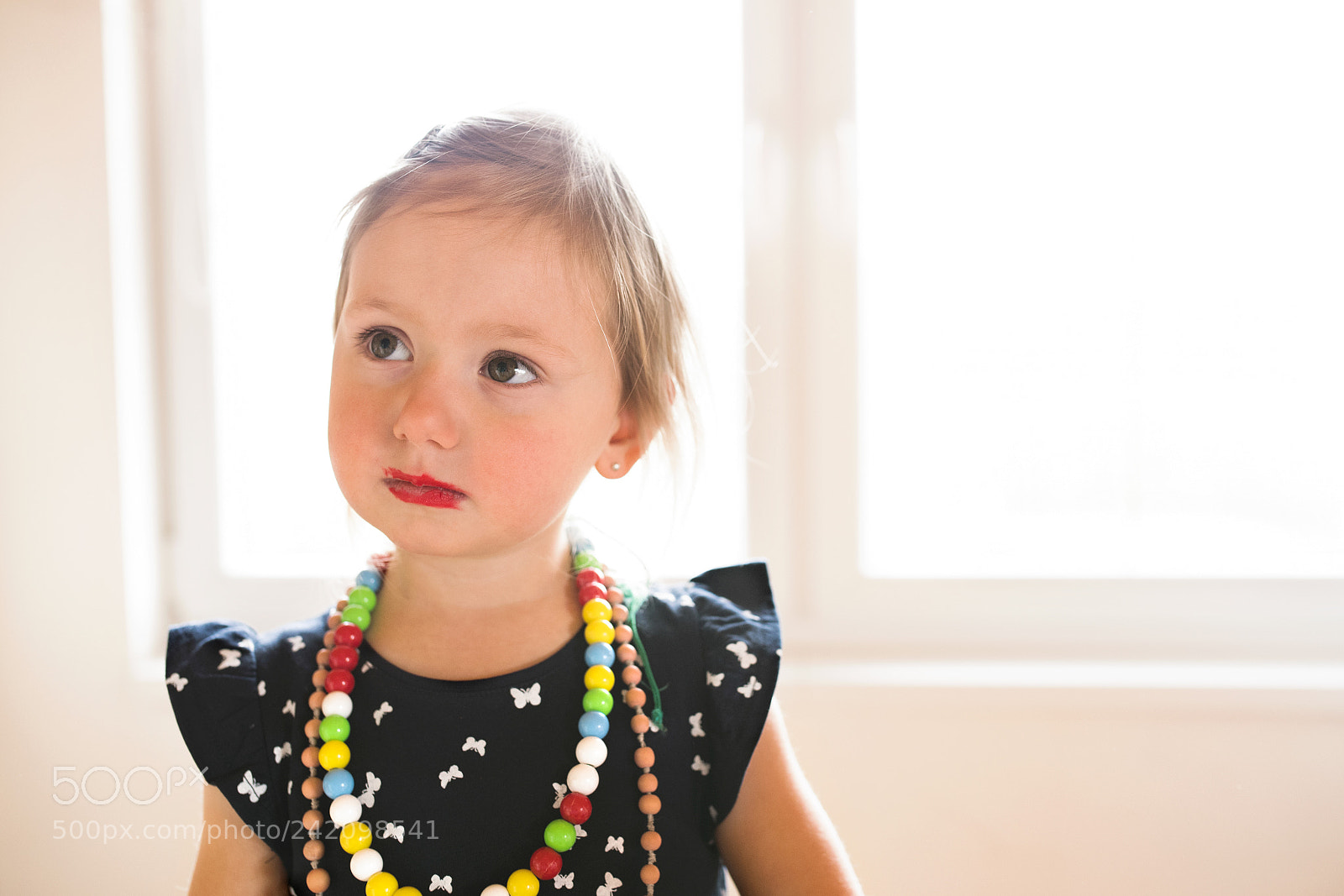 Nikon D5 sample photo. Cute little girl in photography