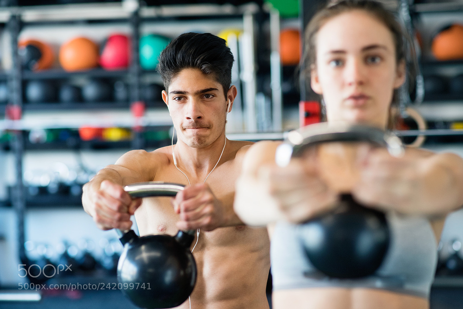 Nikon D5 sample photo. Young fit couple in photography