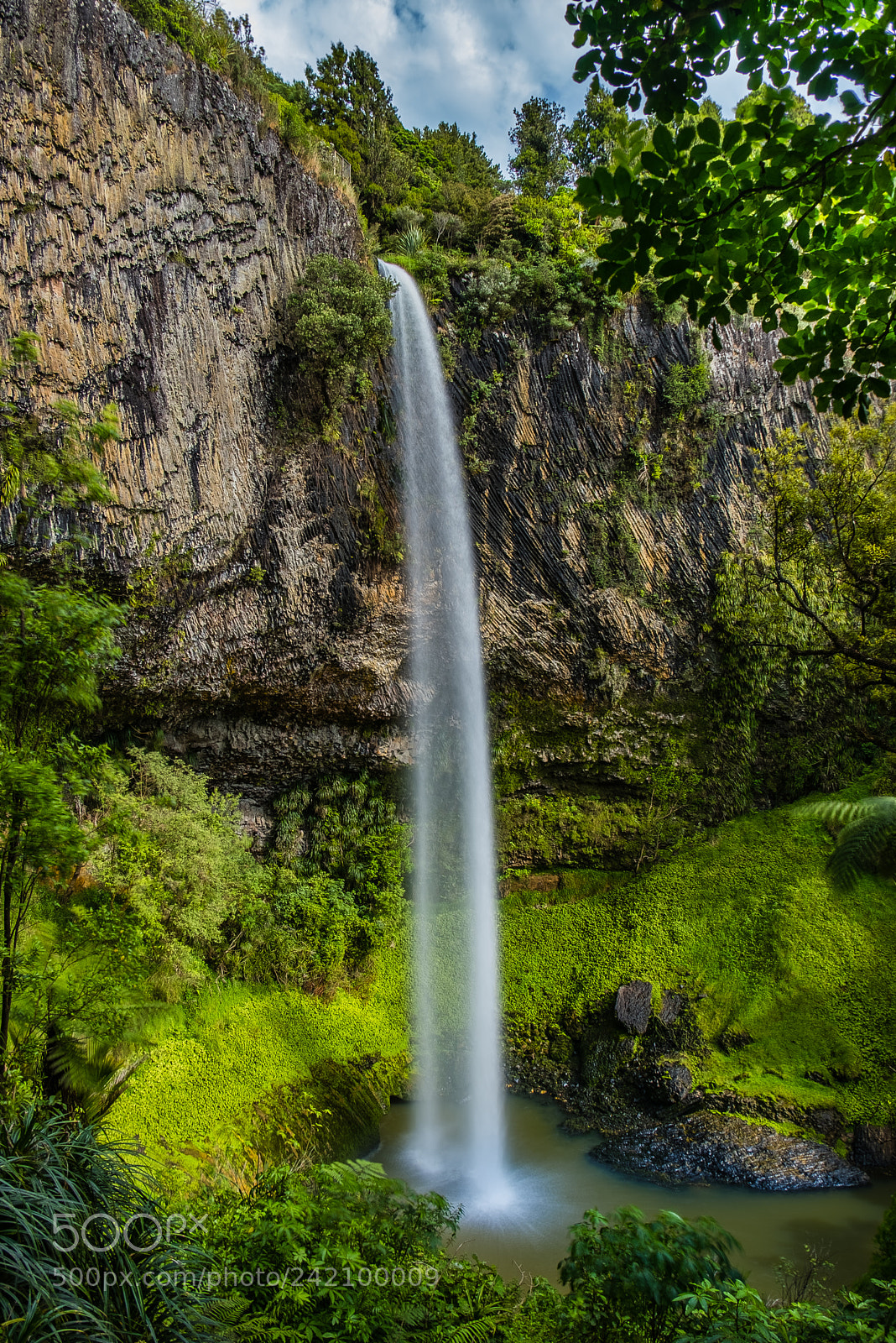 Fujifilm X-T2 sample photo. Bridal veil falls, waikato photography