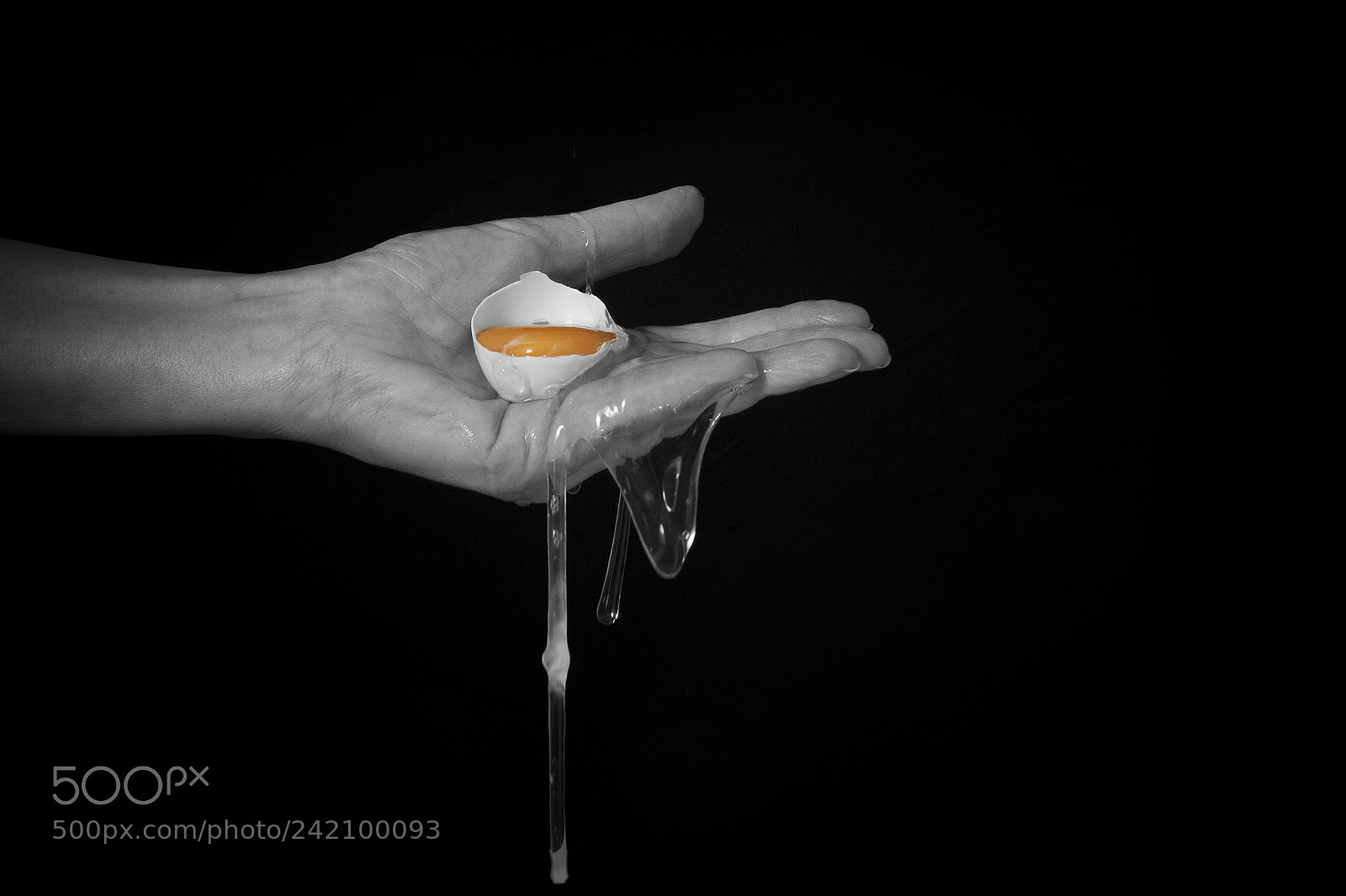 Sony ILCA-77M2 sample photo. Broken egg photography