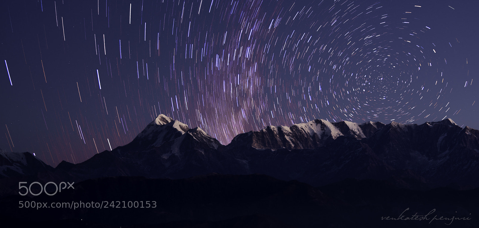Nikon D7200 sample photo. Star trails photography